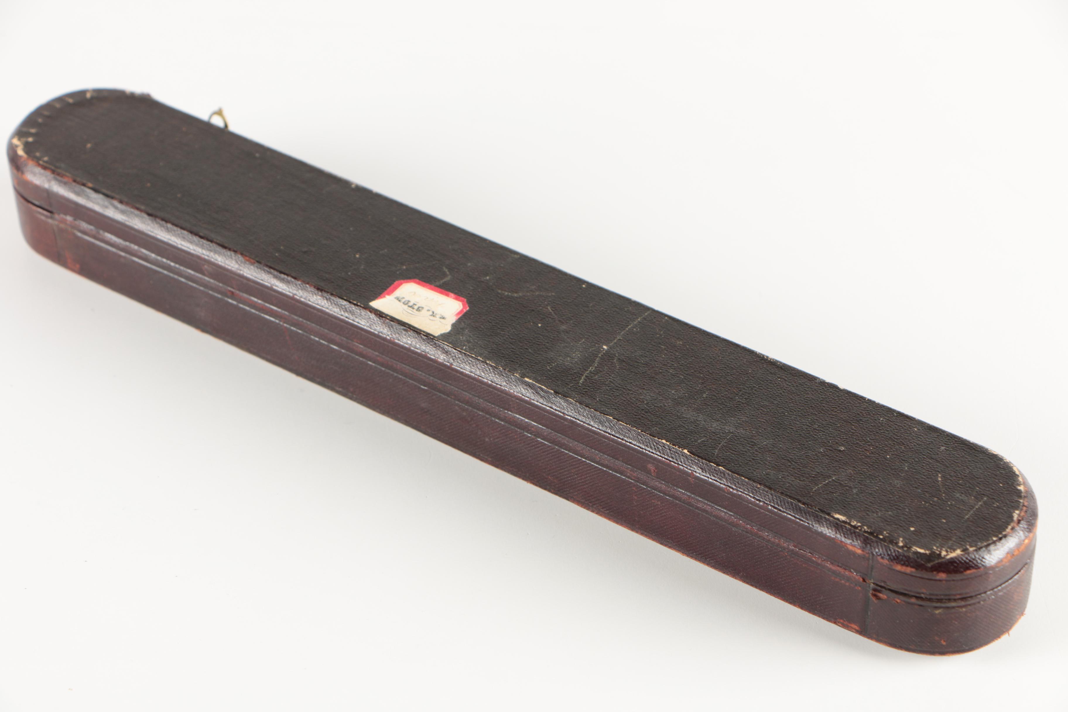 Victorian Coin Silver Pickle Fork in Presentation Case