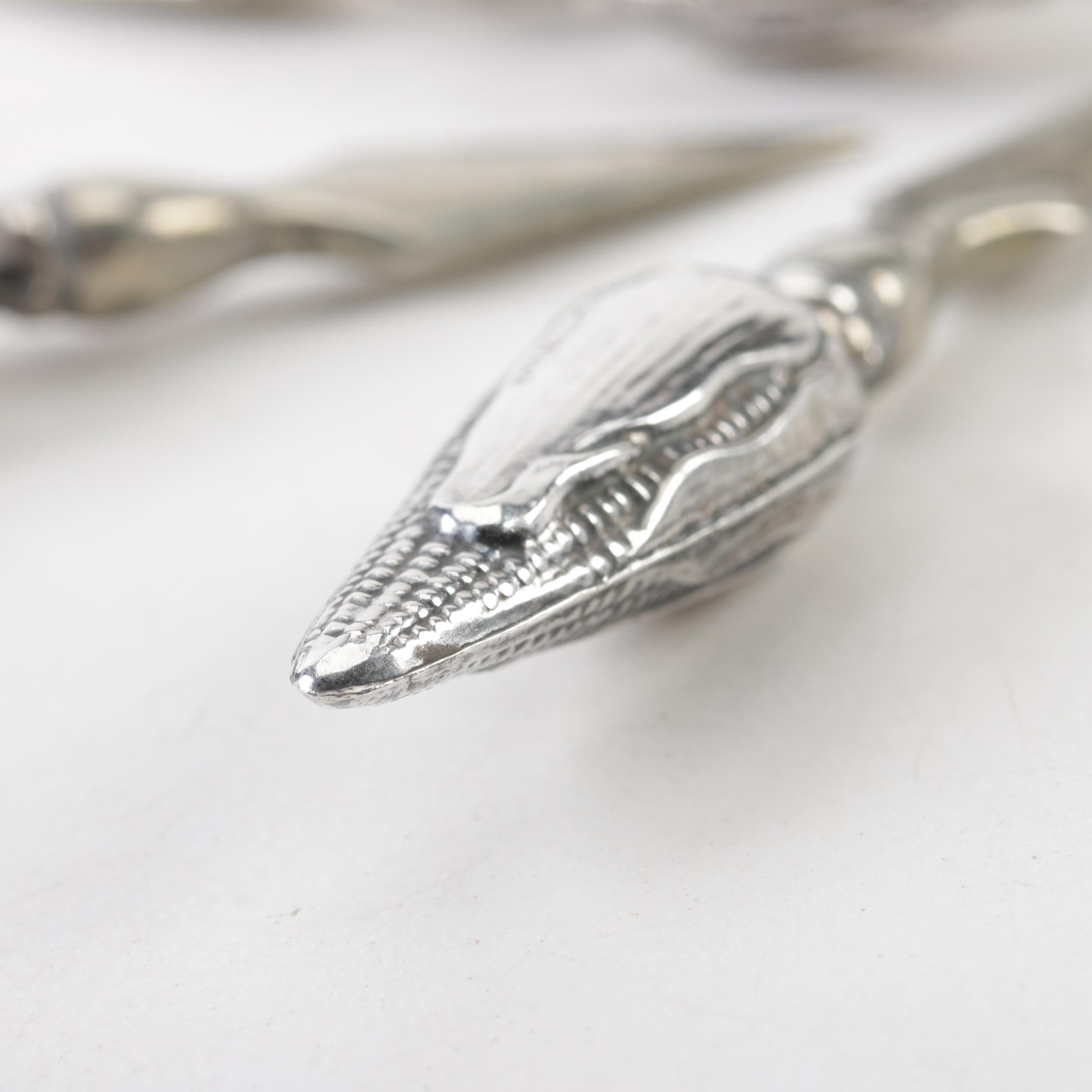 Webster Sterling Silver Corn on the Cob Holders