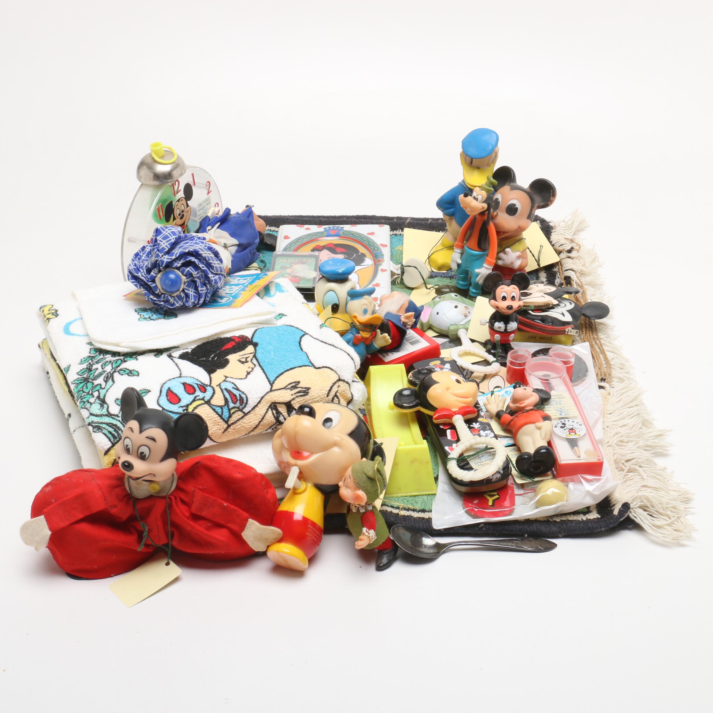 1960s-1980s Mickey Mouse and Friends Toys and Collectibles