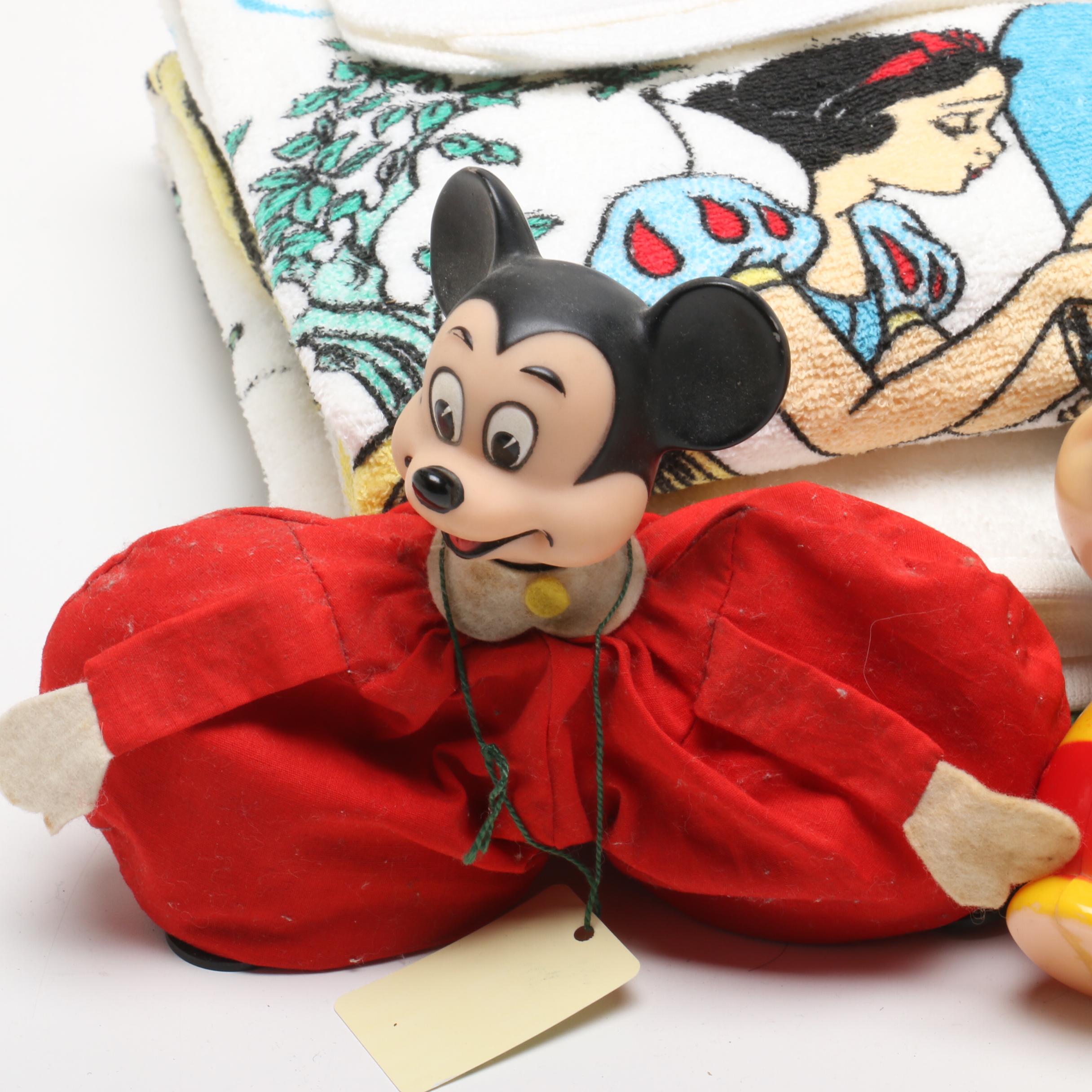1960s-1980s Mickey Mouse and Friends Toys and Collectibles