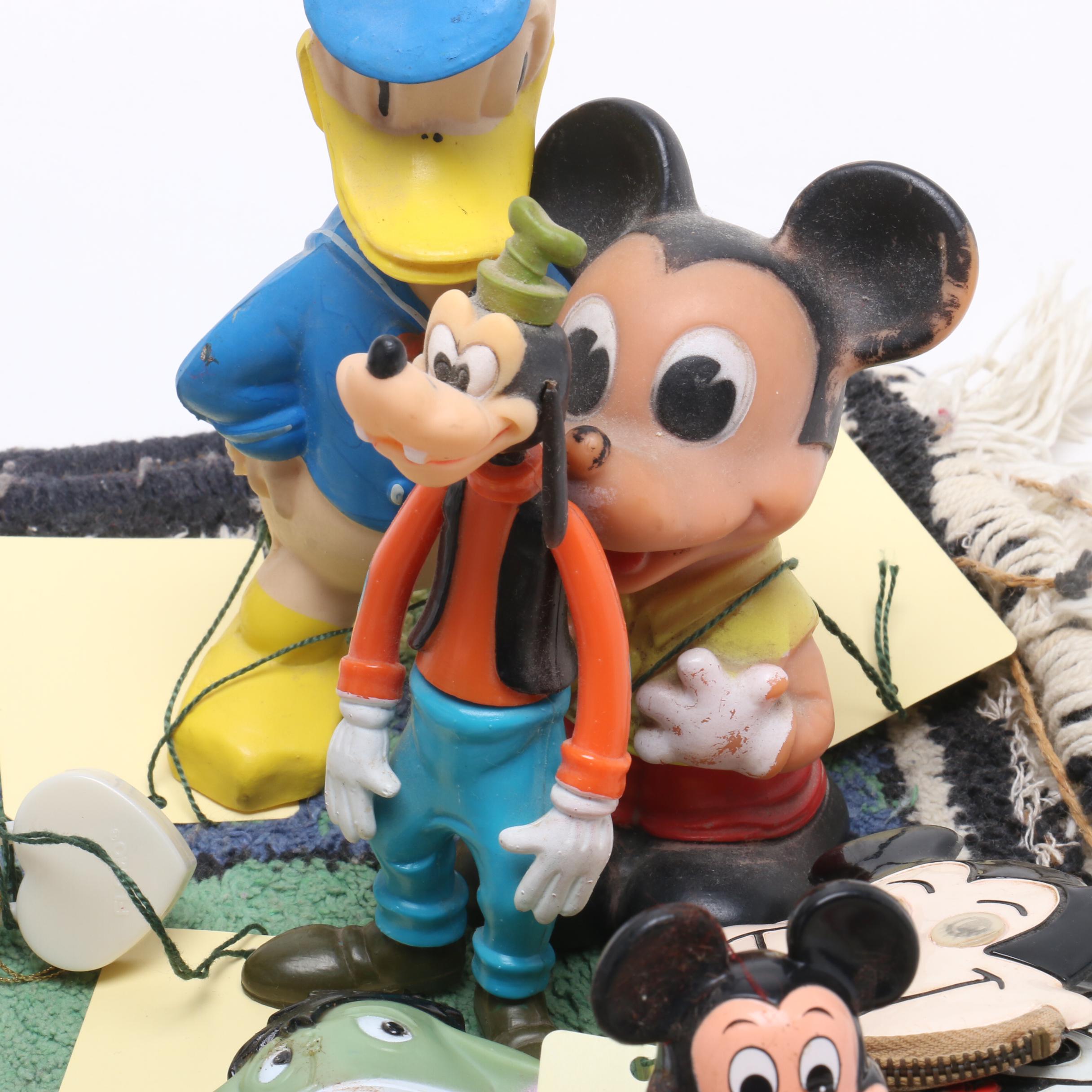 1960s-1980s Mickey Mouse and Friends Toys and Collectibles