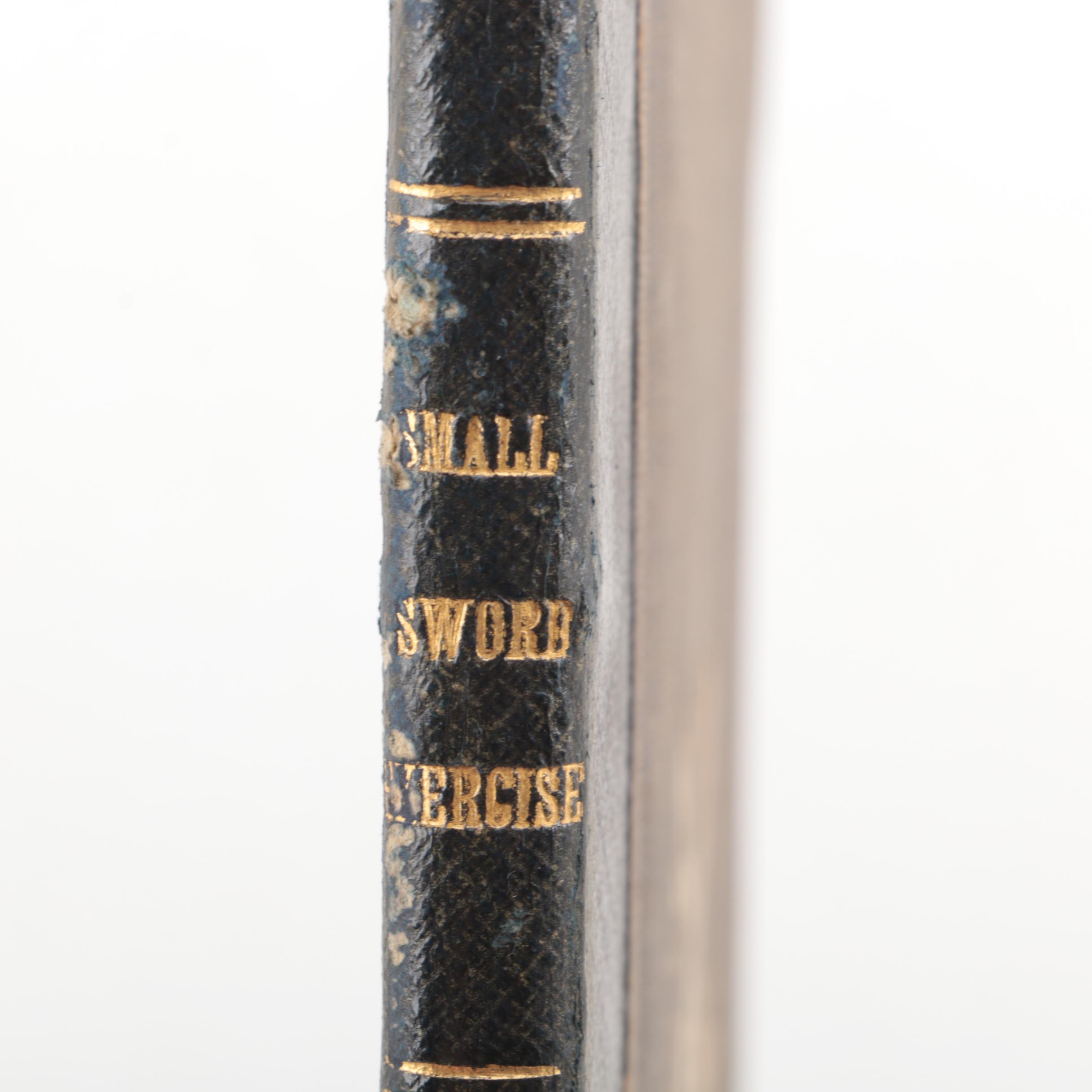 1873 First Edition "Theory of Fencing" by A. J. Corbesier