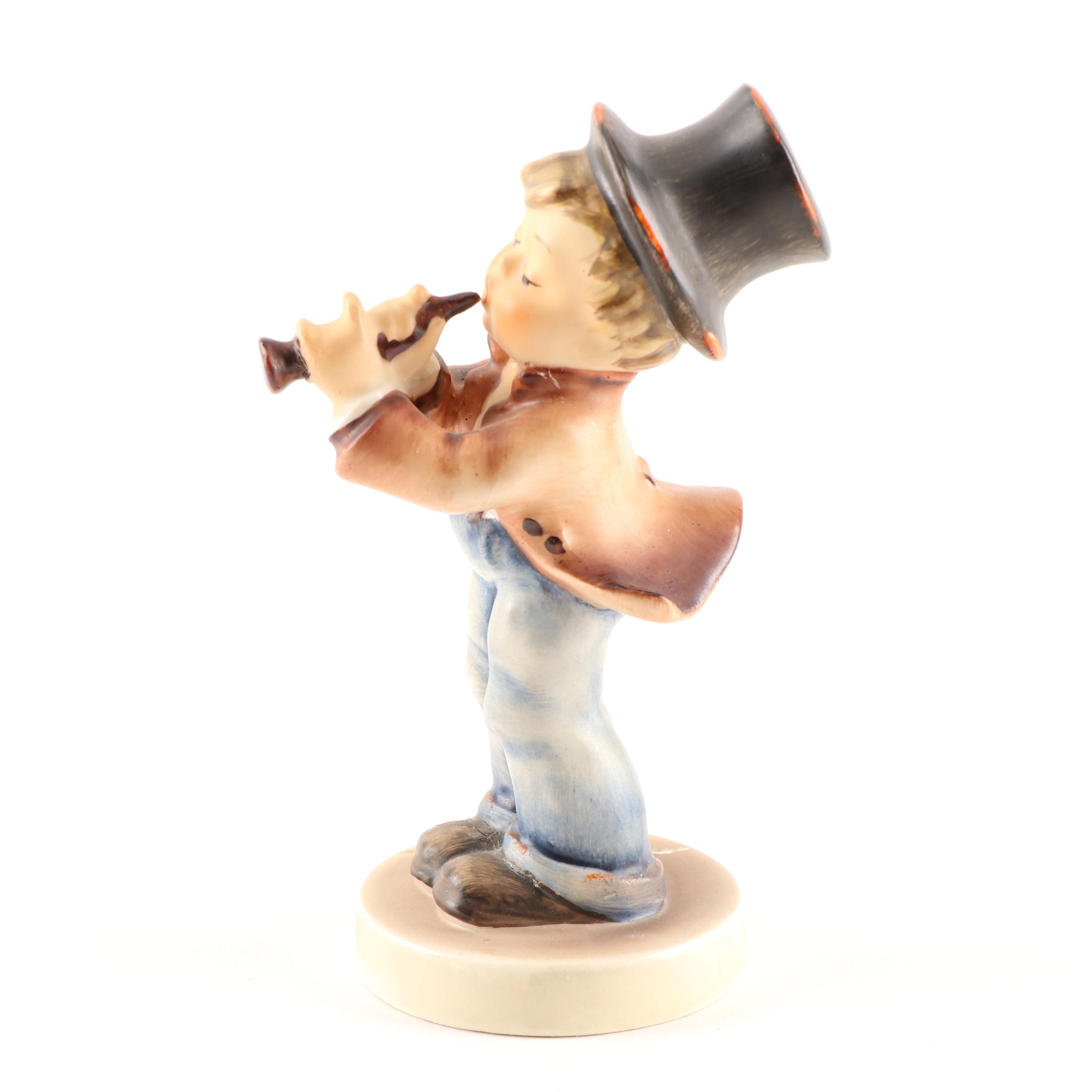 Hummel Goebel "Serenade" and "Puppy Love" Porcelain Figurines