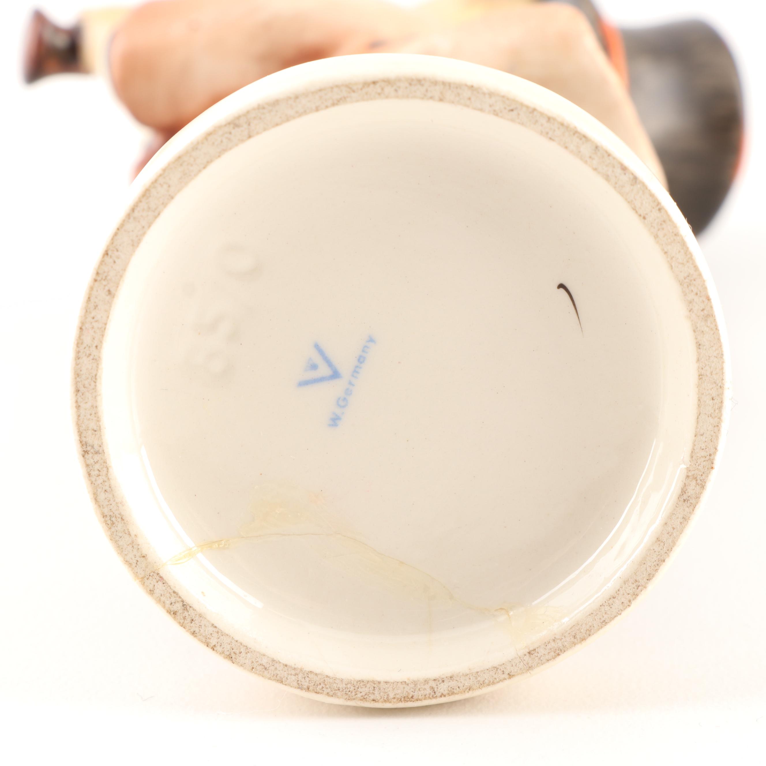 Hummel Goebel "Serenade" and "Puppy Love" Porcelain Figurines