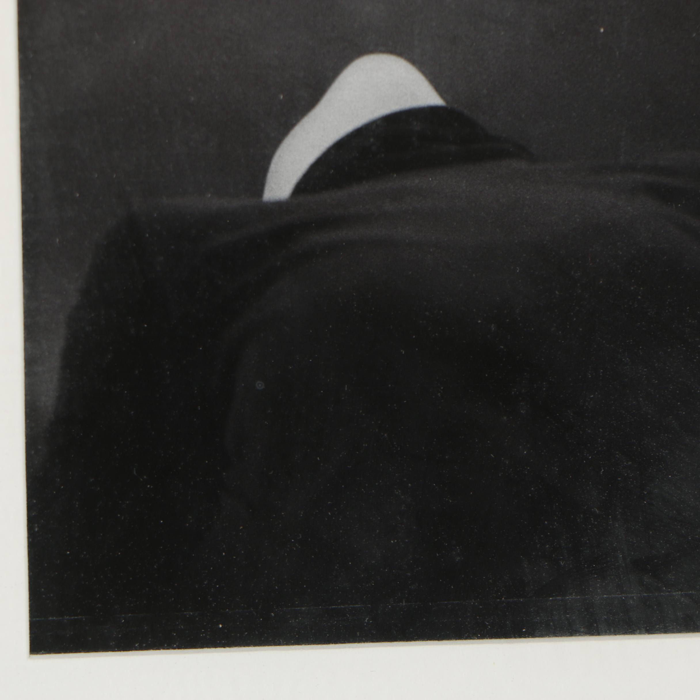 20th Century Silver Gelatin of Abstract Portrait