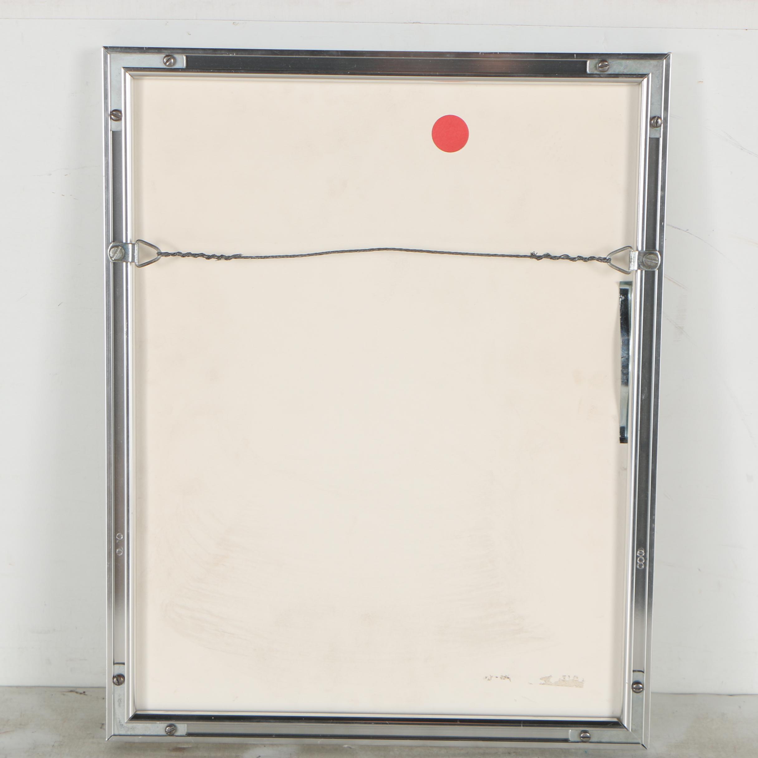 20th Century Silver Gelatin of Abstract Portrait