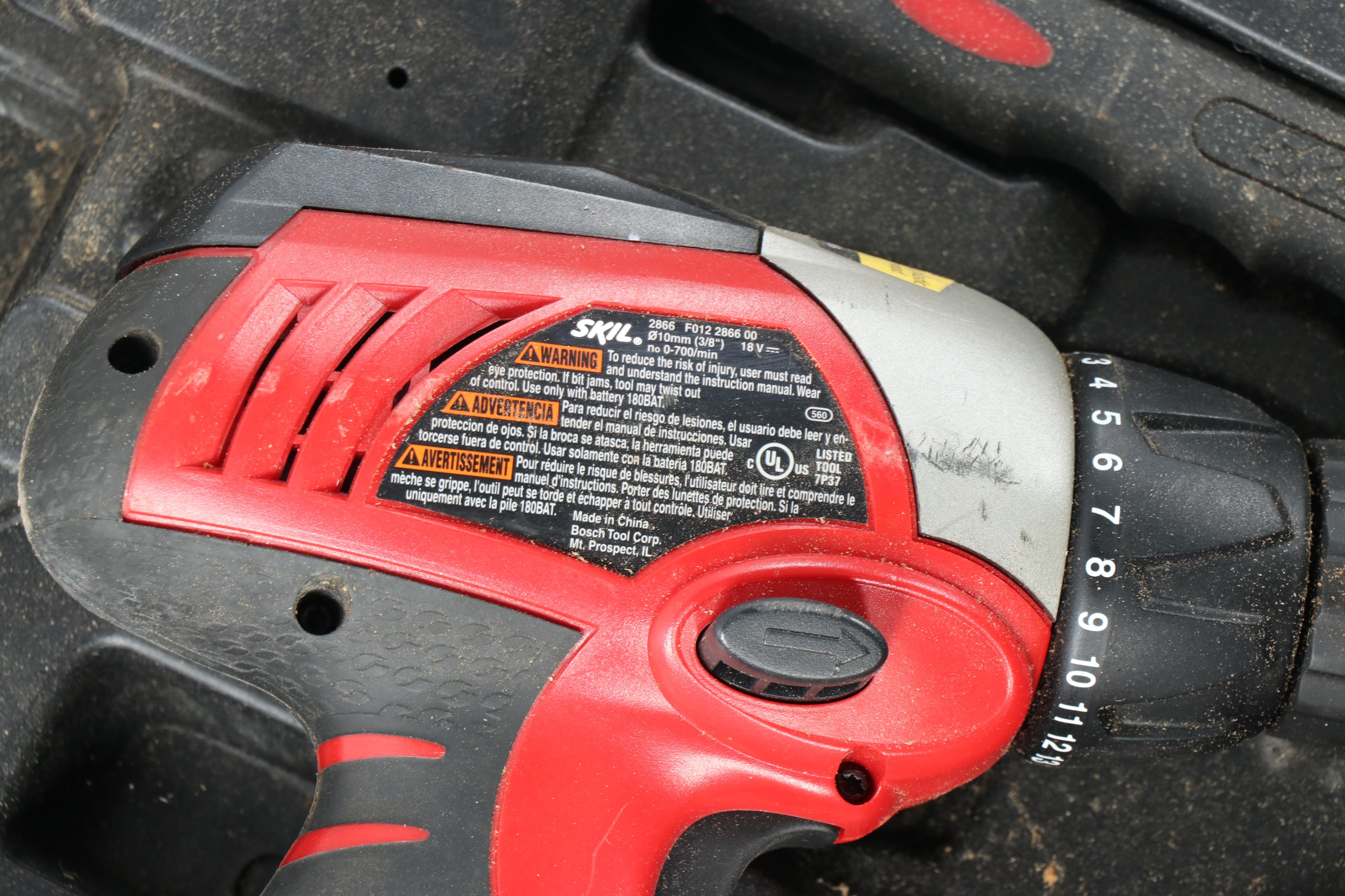 Black & Decker Circular Saw with Ryobi Biscuit Joiner and Other Power Tools