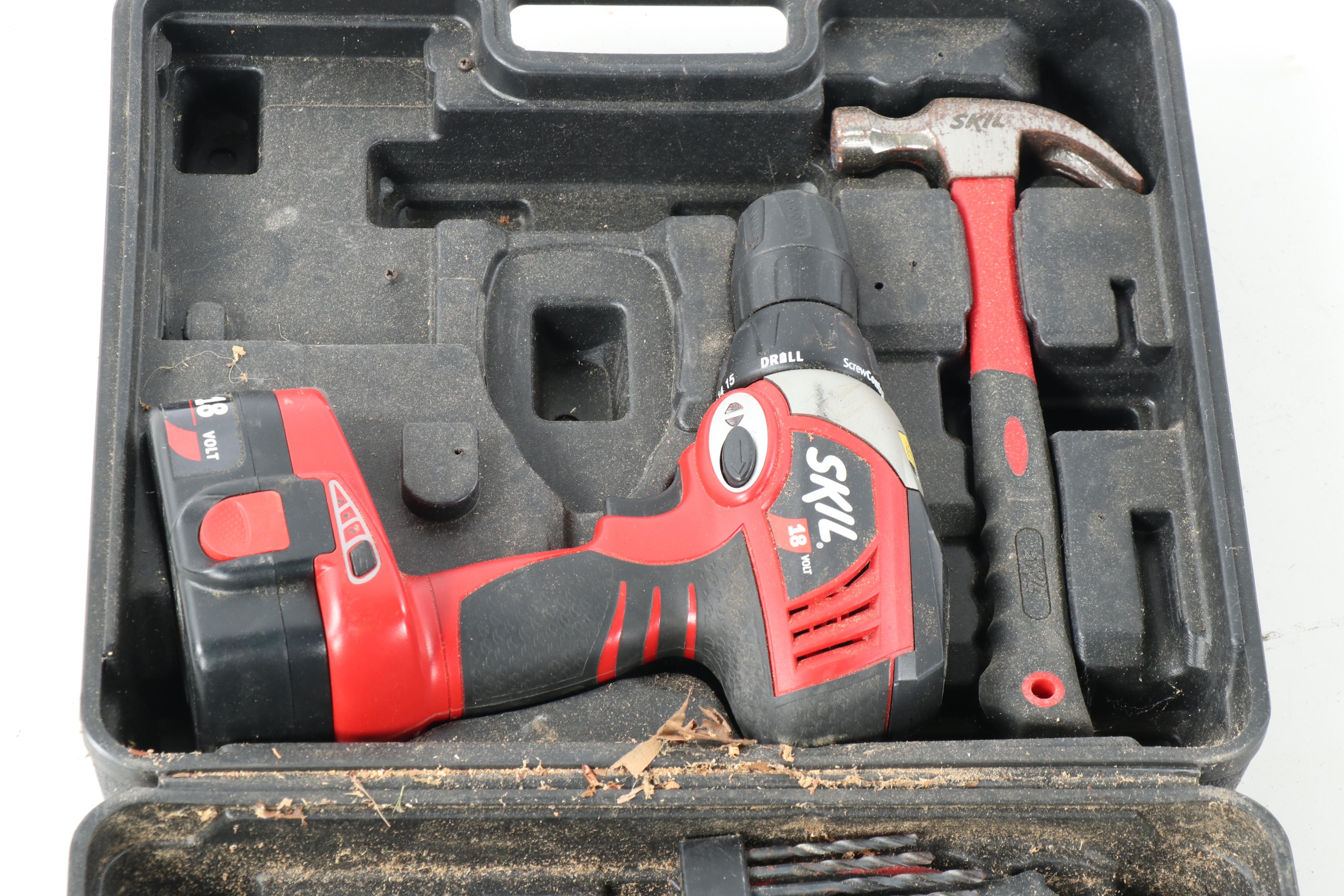 Black & Decker Circular Saw with Ryobi Biscuit Joiner and Other Power Tools