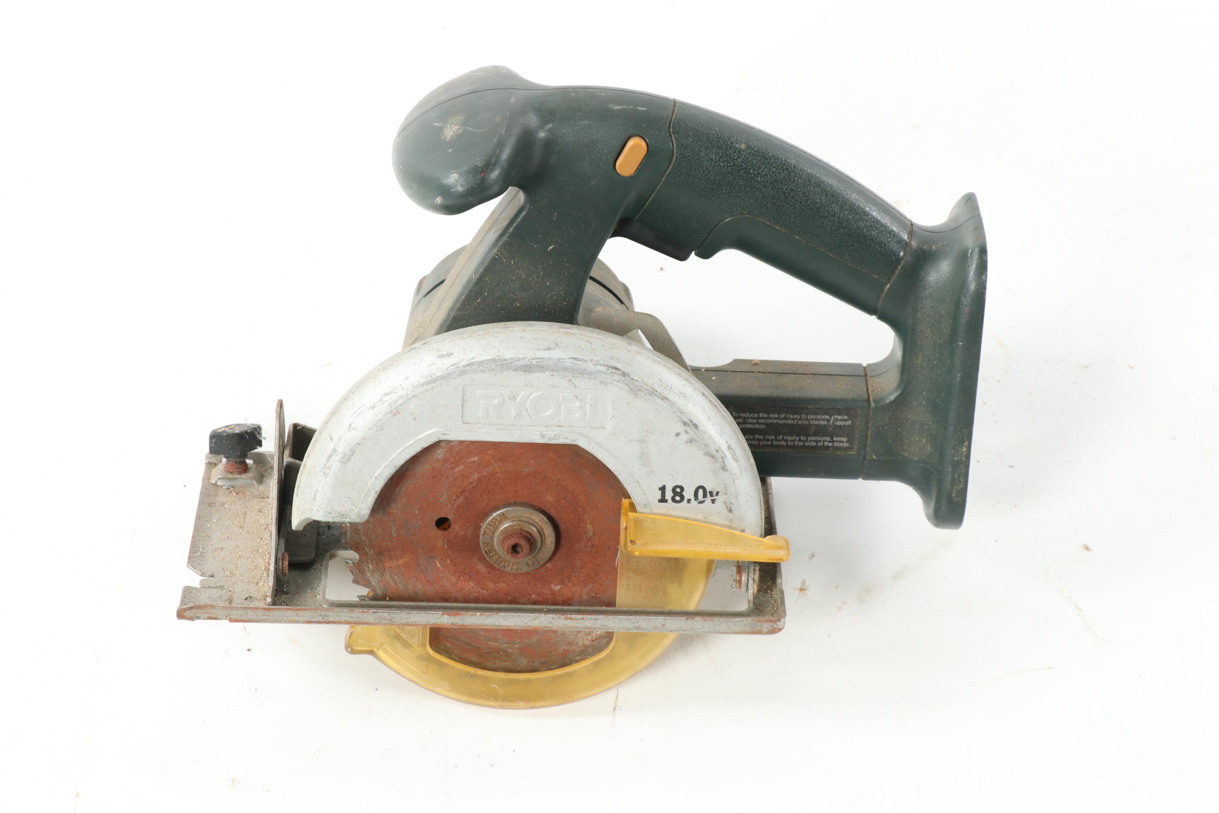 Black & Decker Circular Saw with Ryobi Biscuit Joiner and Other Power Tools