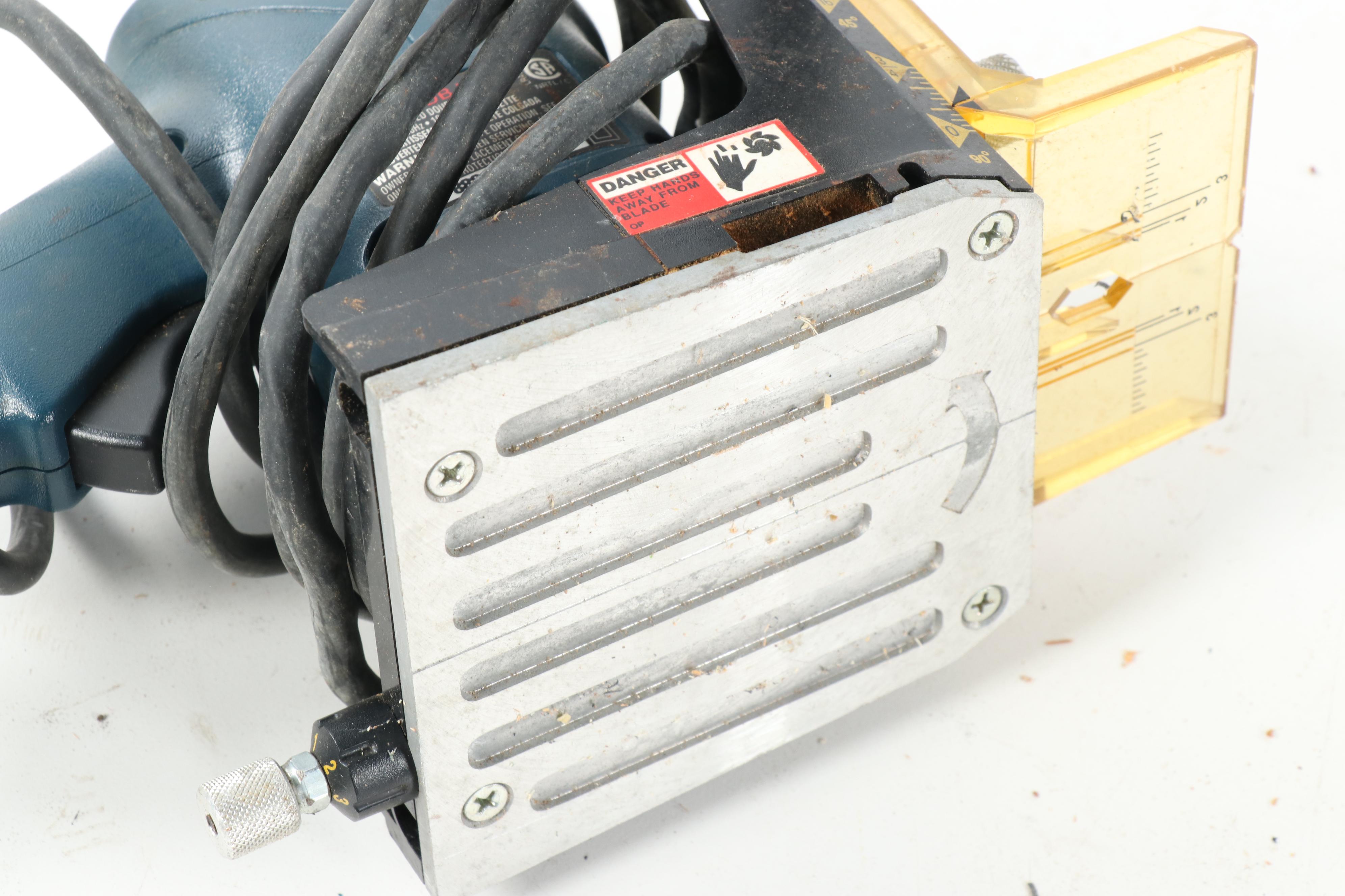 Black & Decker Circular Saw with Ryobi Biscuit Joiner and Other Power Tools