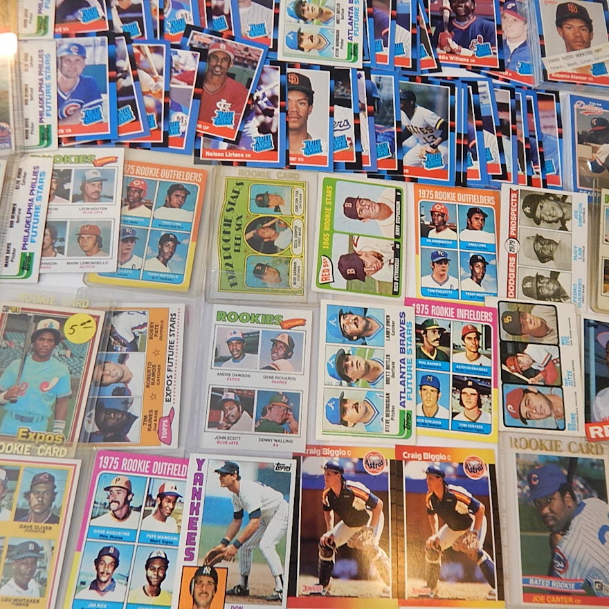 1960s to 1980s Star and Hall of Fame Rookie Cards