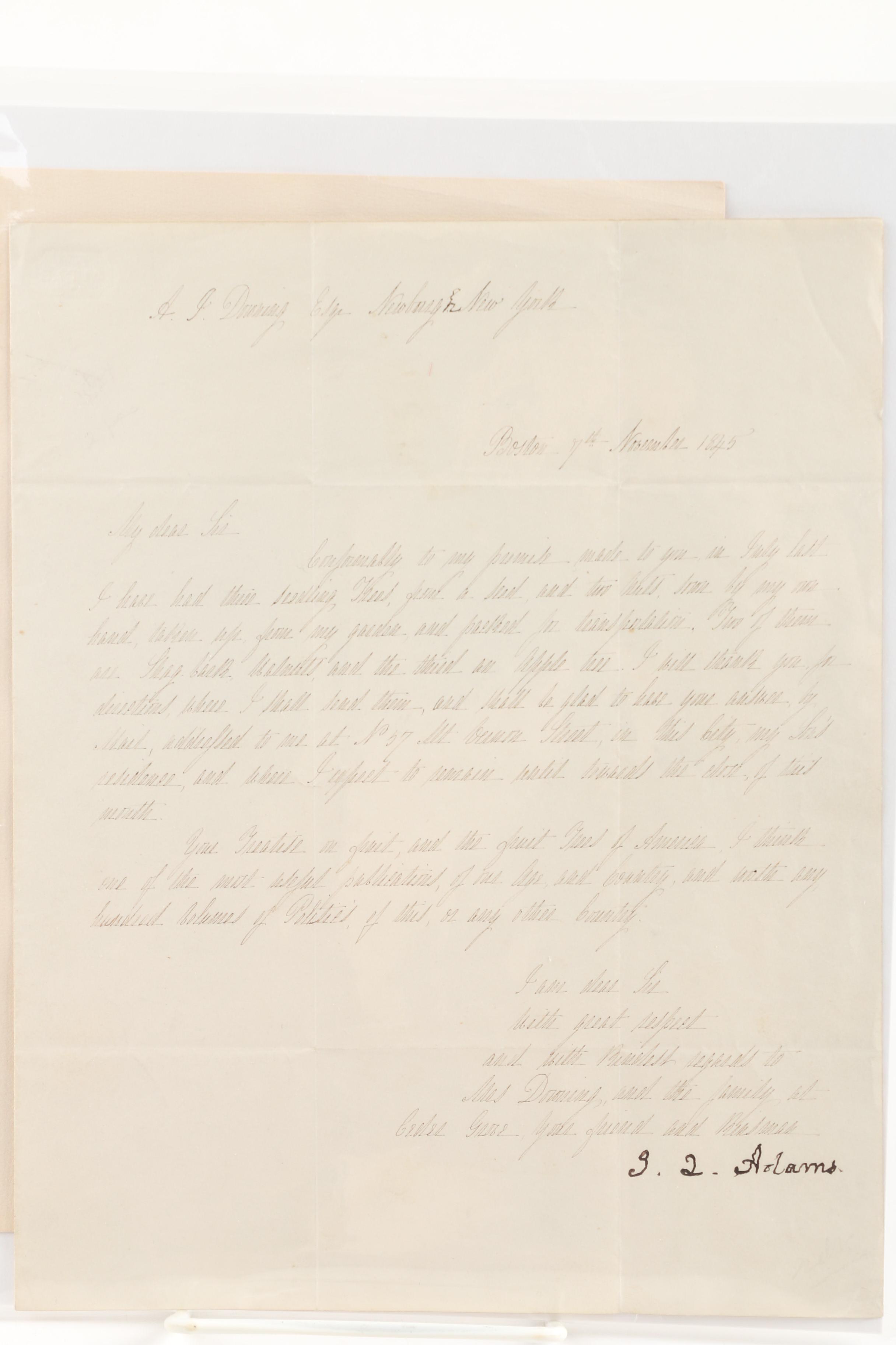 Presidents Monroe, Quincy Adams, Jackson & Van Buren Signed Documents