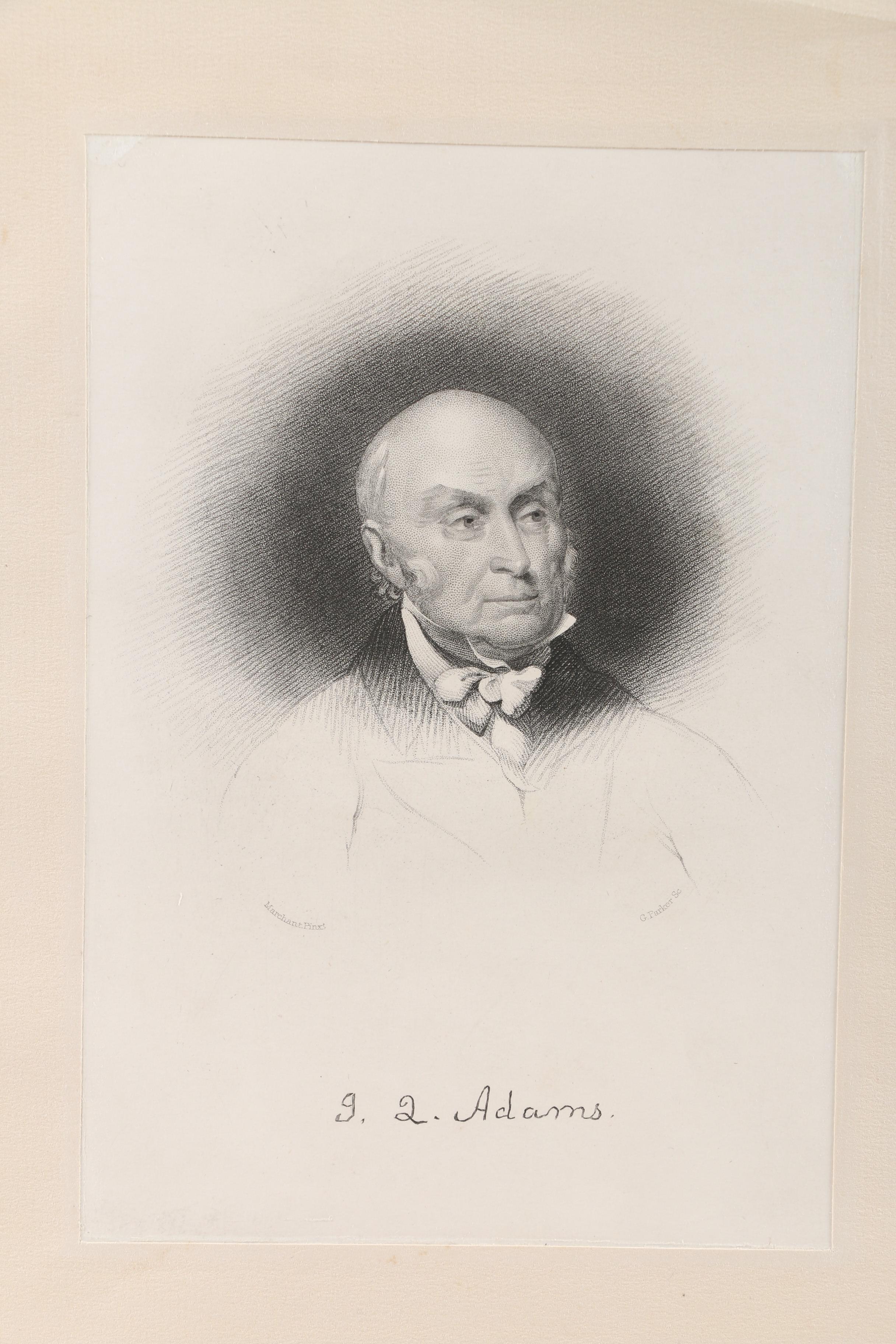 Presidents Monroe, Quincy Adams, Jackson & Van Buren Signed Documents