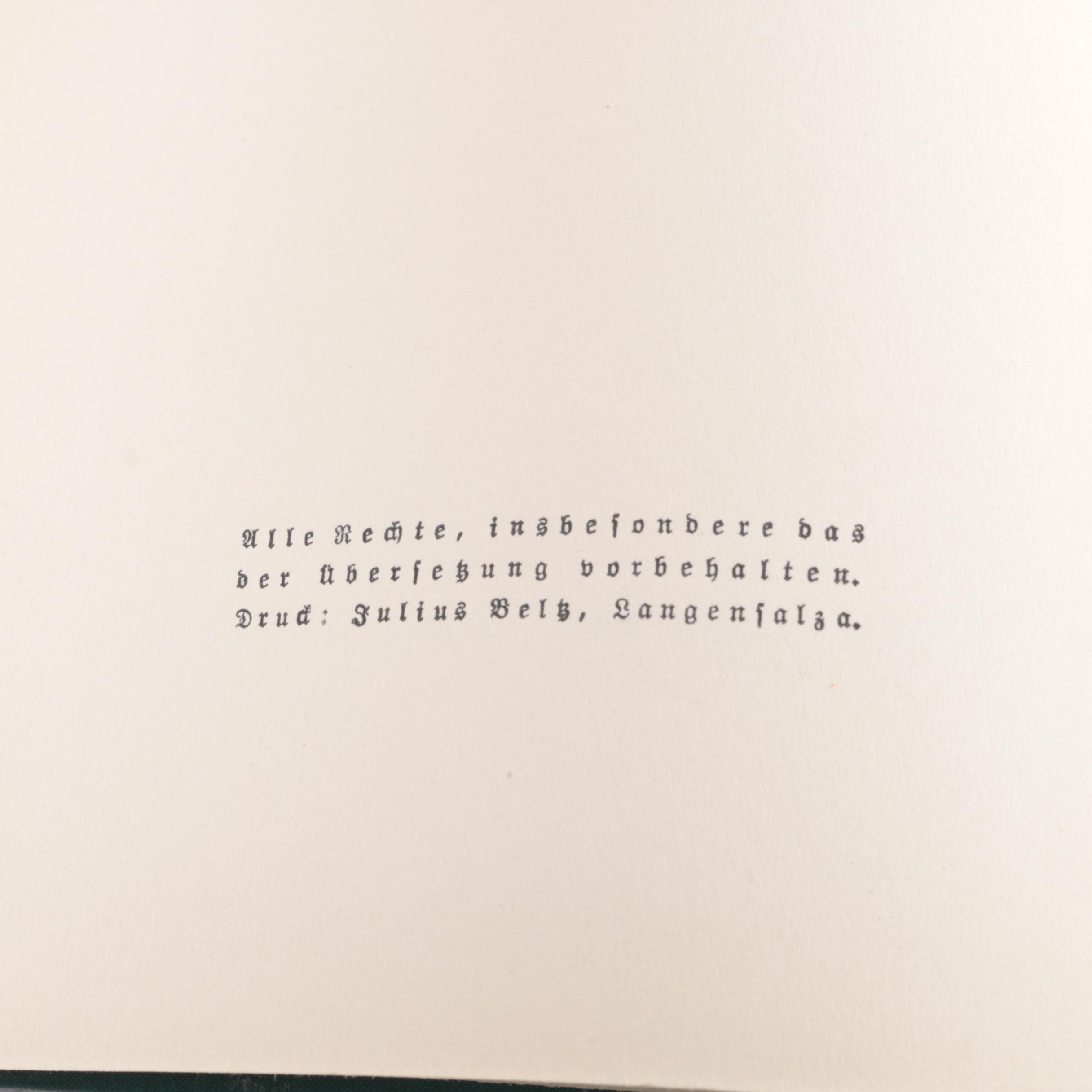 Vintage German Language Hunting Books