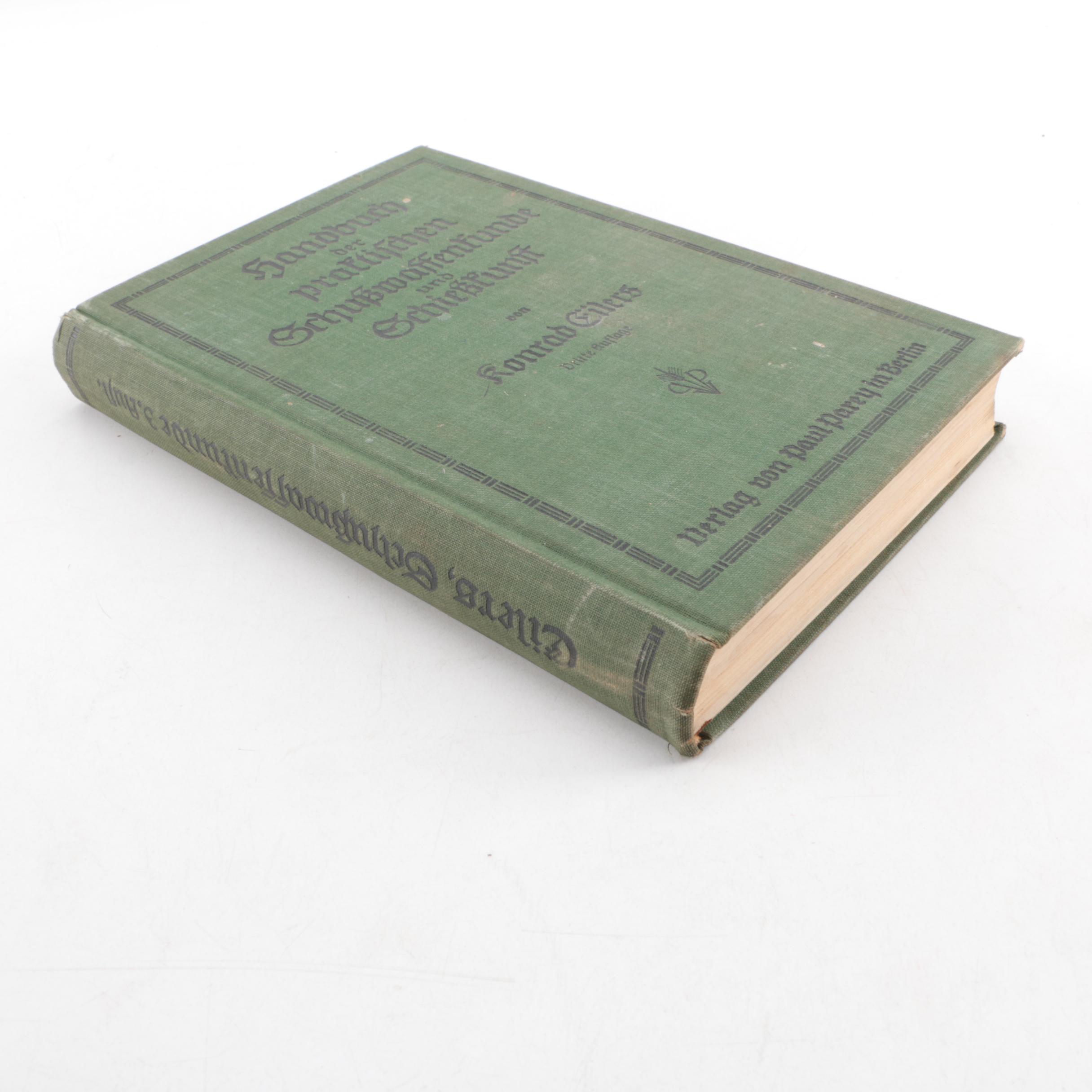 Vintage German Language Hunting Books