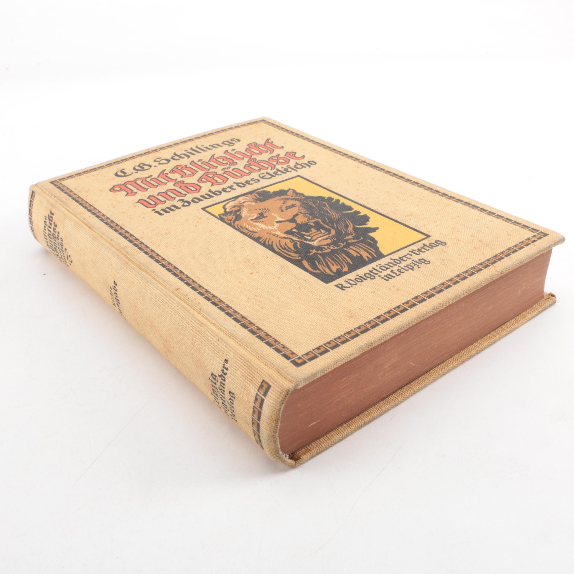 Vintage German Language Hunting Books