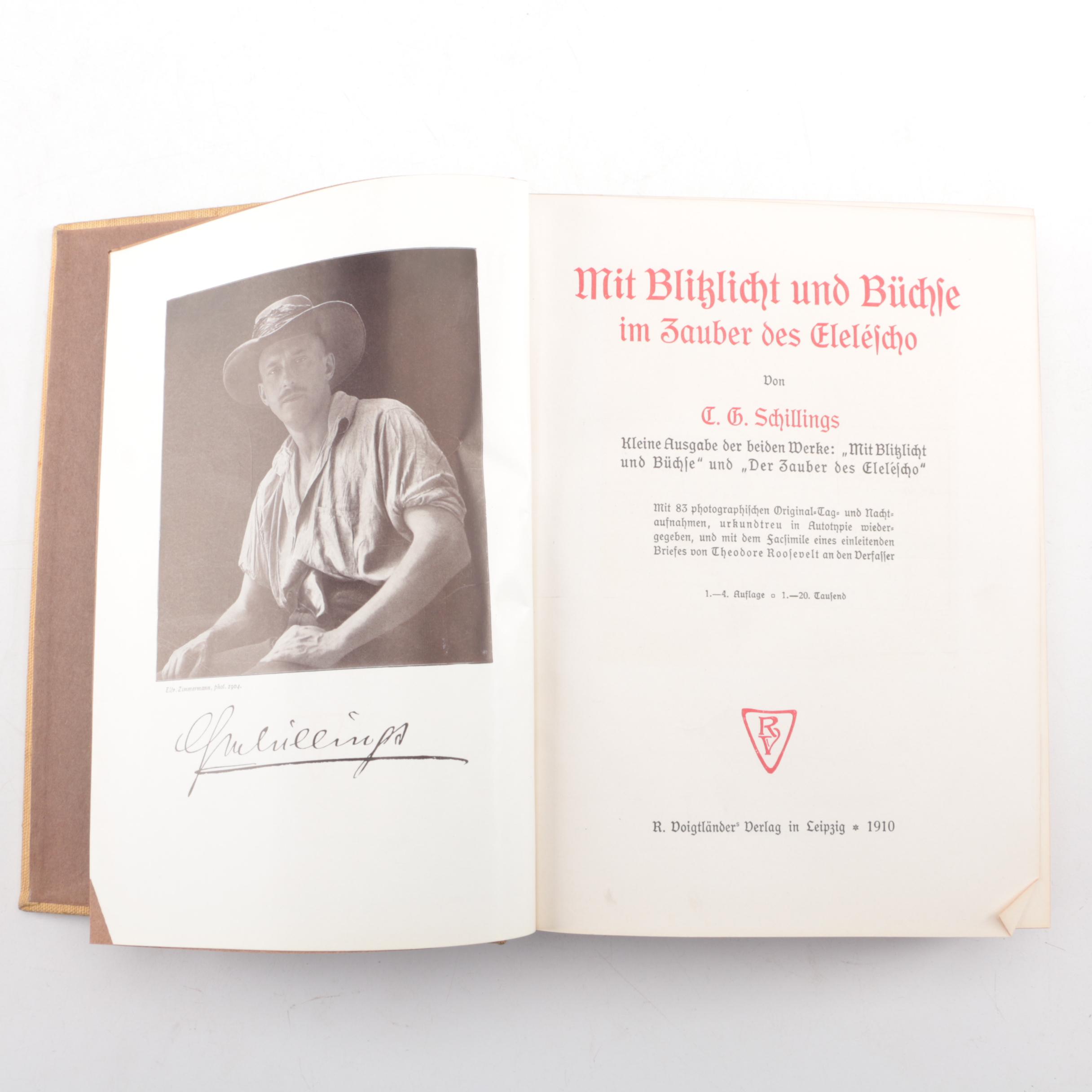 Vintage German Language Hunting Books