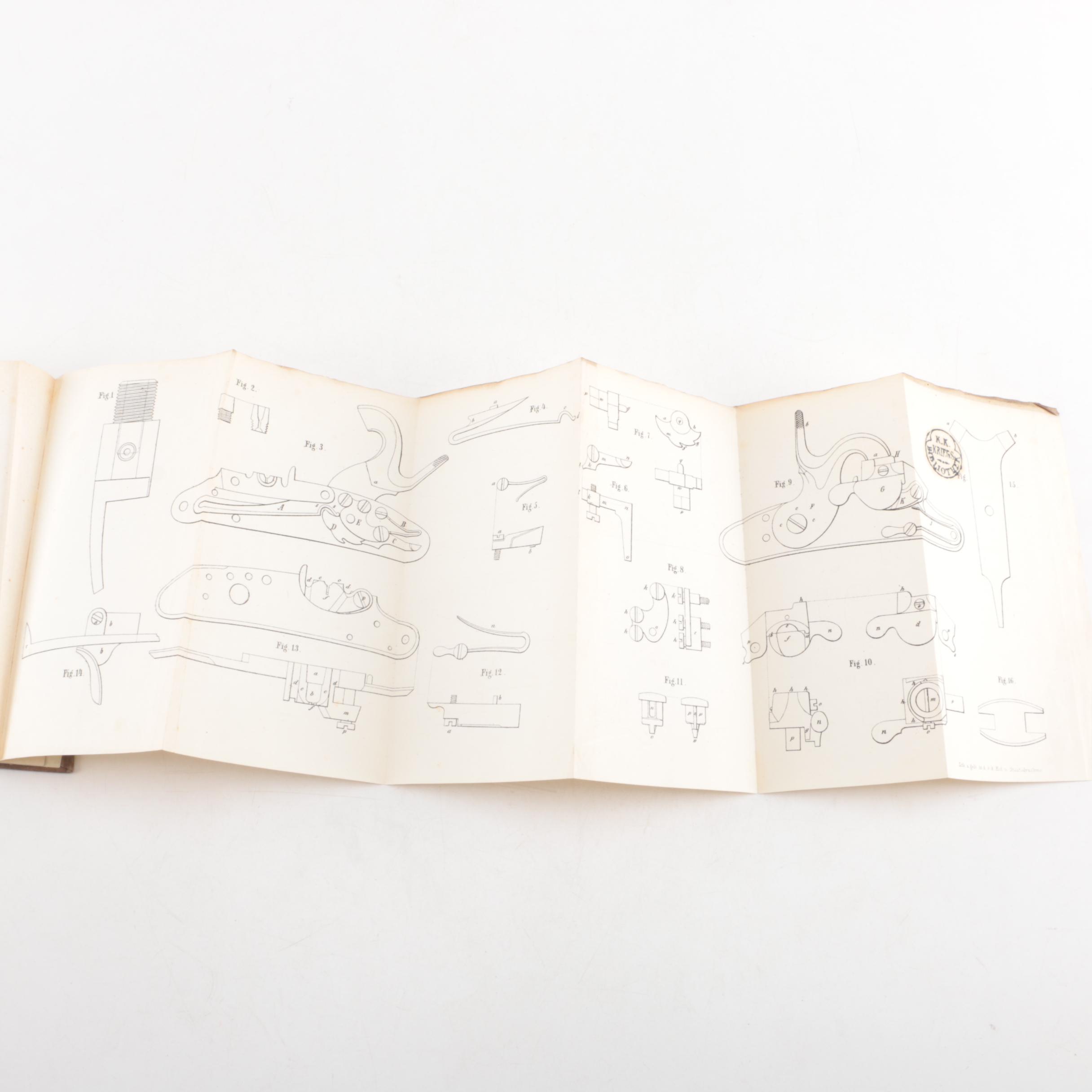 1851 "Chamber-Book of the K.K. Hunter Battalion" Austrian Military History Book