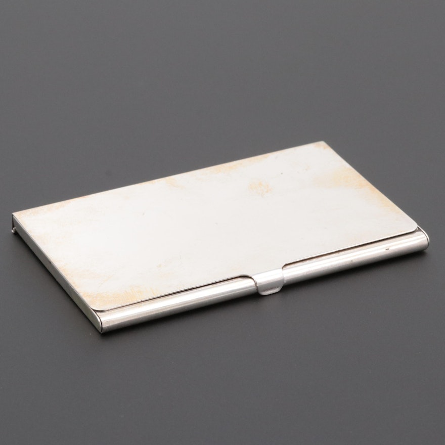 Tiffany & Co. Sterling Silver Business Card Case