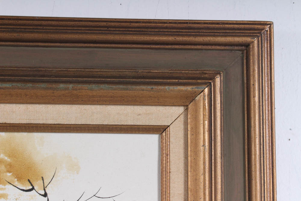 Adriano Marchello Mid-Century Oil Painting