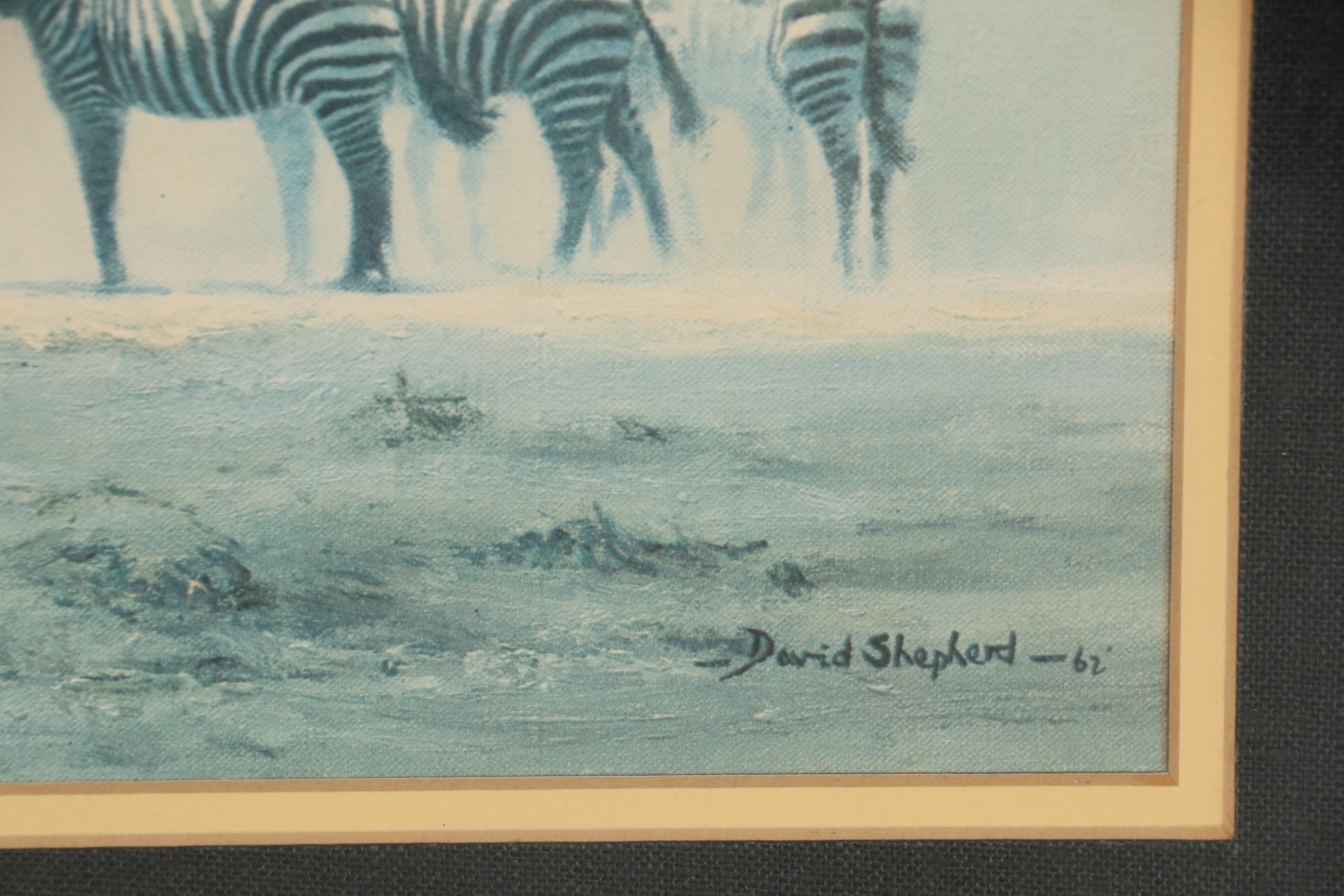 Offset Lithograph after David Shepherd "Storm Over Amboseli" EBTH