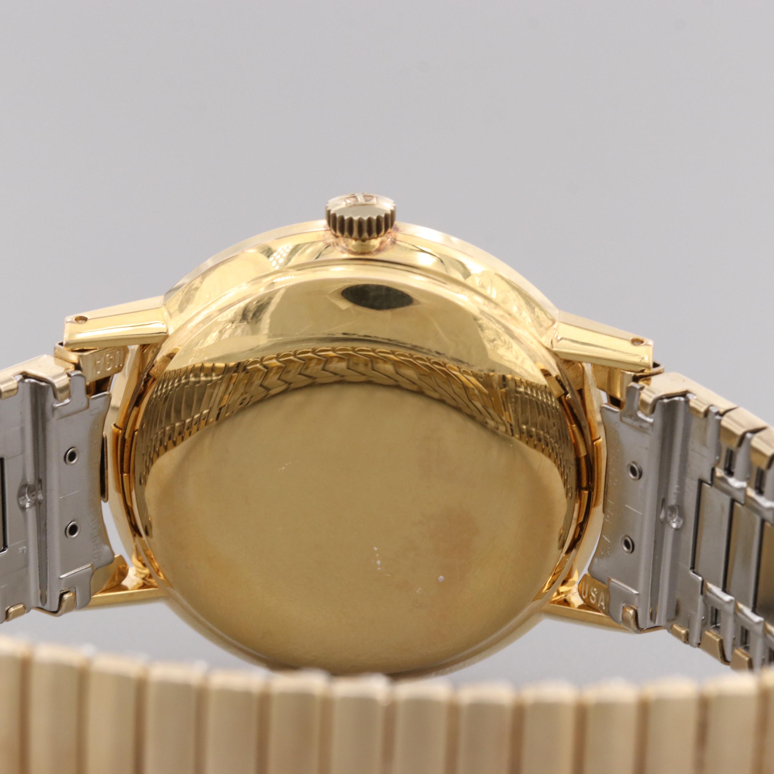 Vintage Tissot Seastar Seven Visodate Gold Plated Automatic Watch