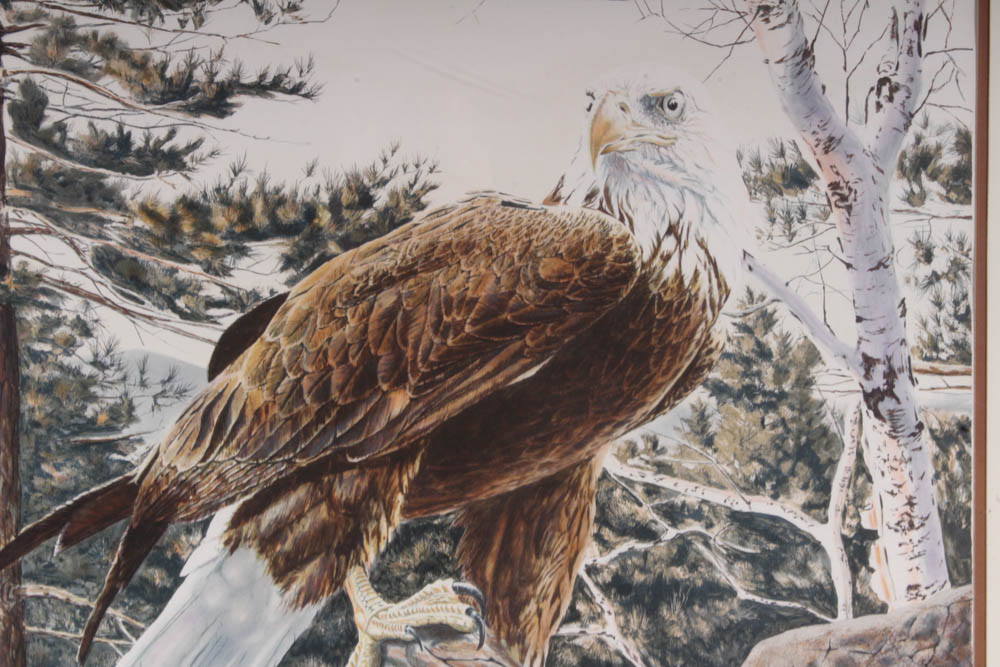 Scott Woolever Offset Lithograph "The Vigil"