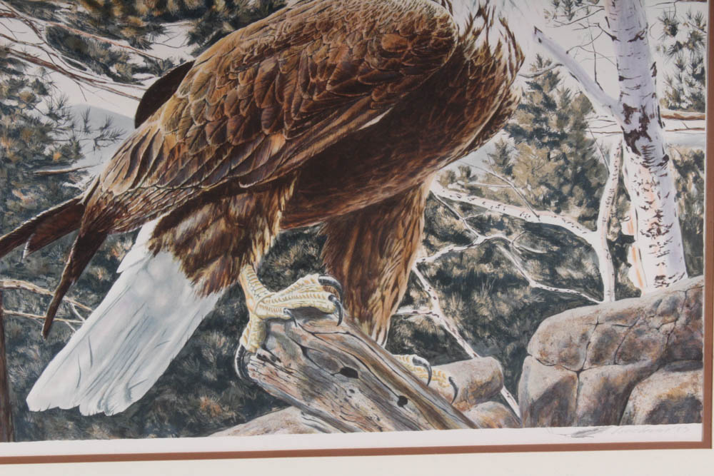 Scott Woolever Offset Lithograph "The Vigil"