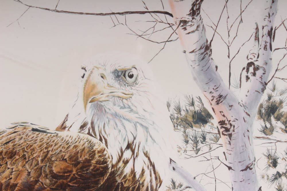 Scott Woolever Offset Lithograph "The Vigil"