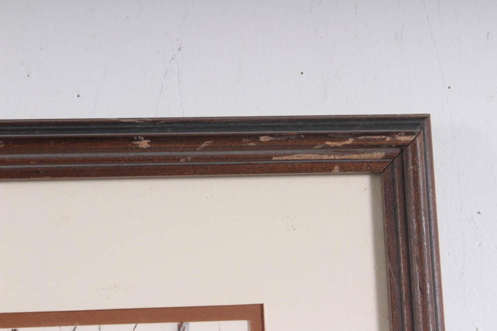 Scott Woolever Offset Lithograph "The Vigil"