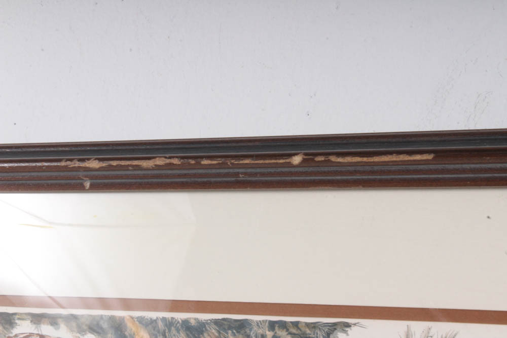 Scott Woolever Offset Lithograph "The Vigil"