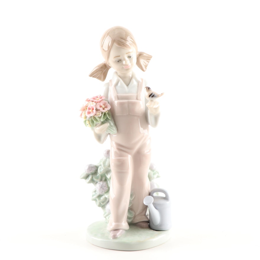 Lladró "Spring" Porcelain Figurine, 1983