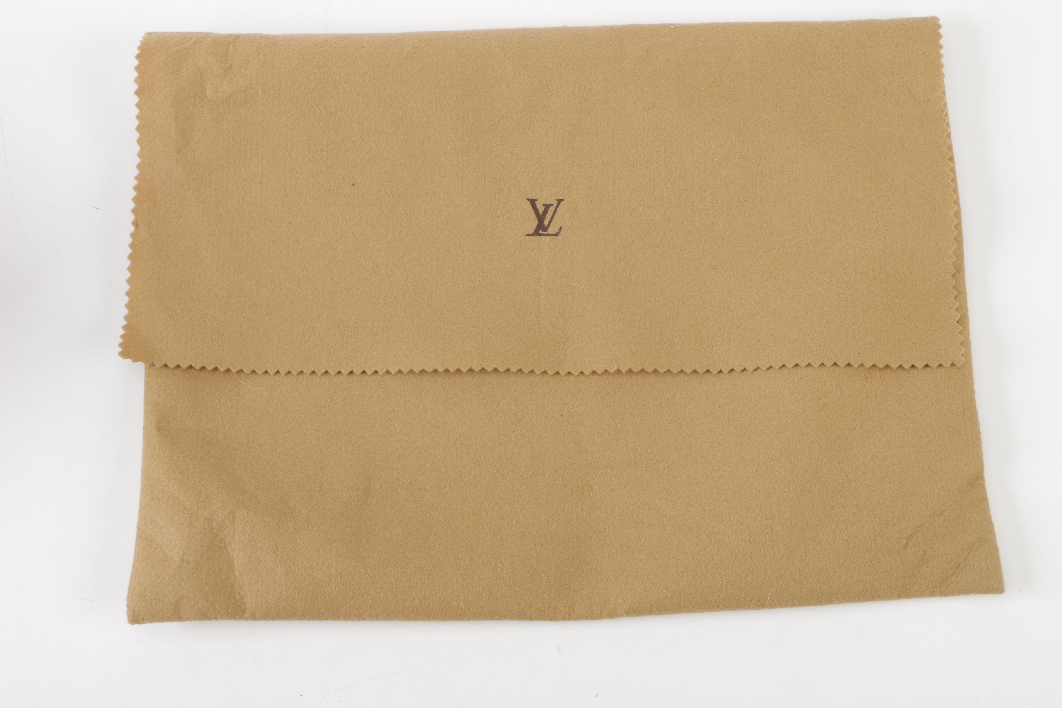 1992 Louis Vuitton Black Epi Leather Sac D'epaule Shoulder Bag, Made in France