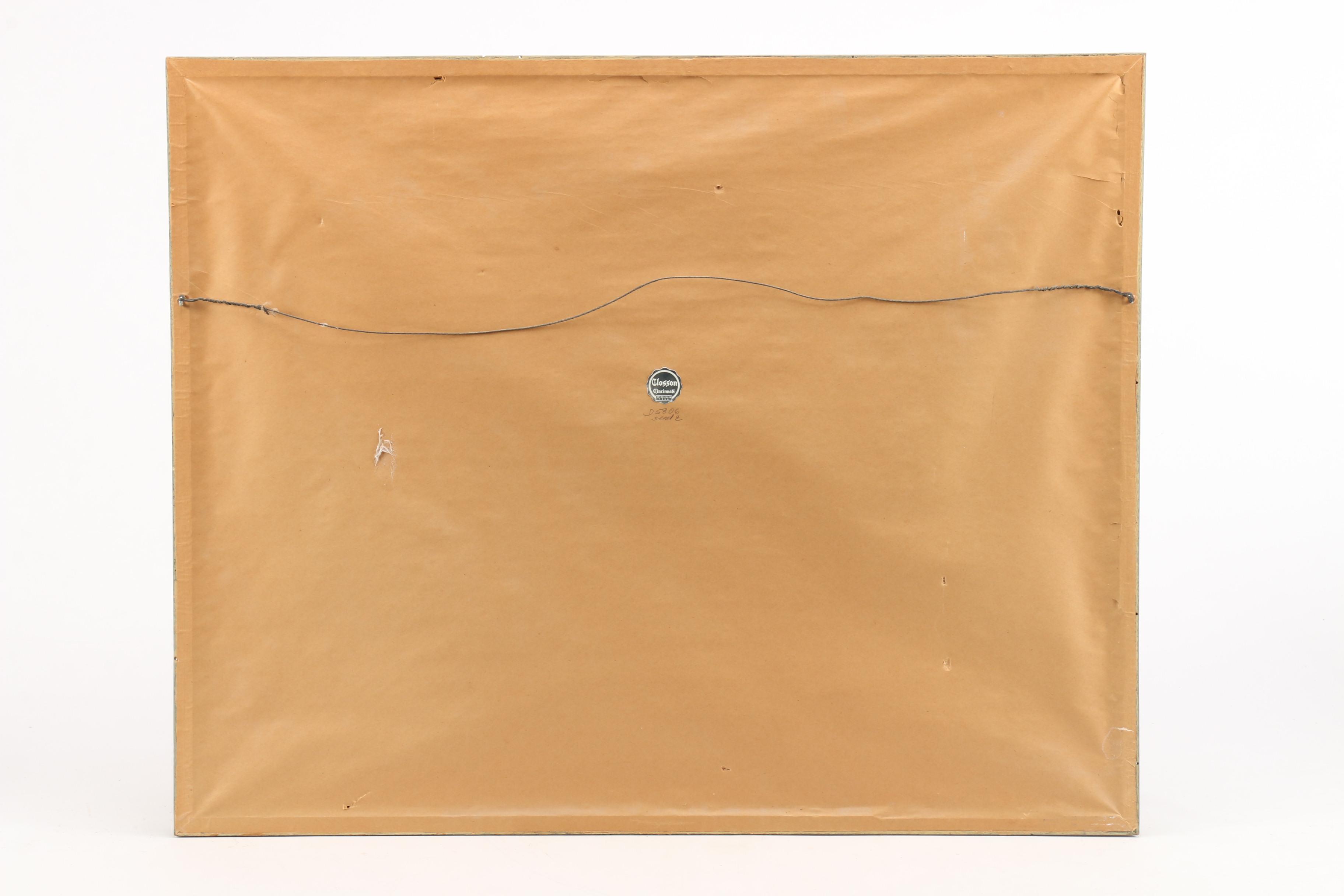 William Zimmerman Limited Edition Offset Lithograph of Ducks in Flight