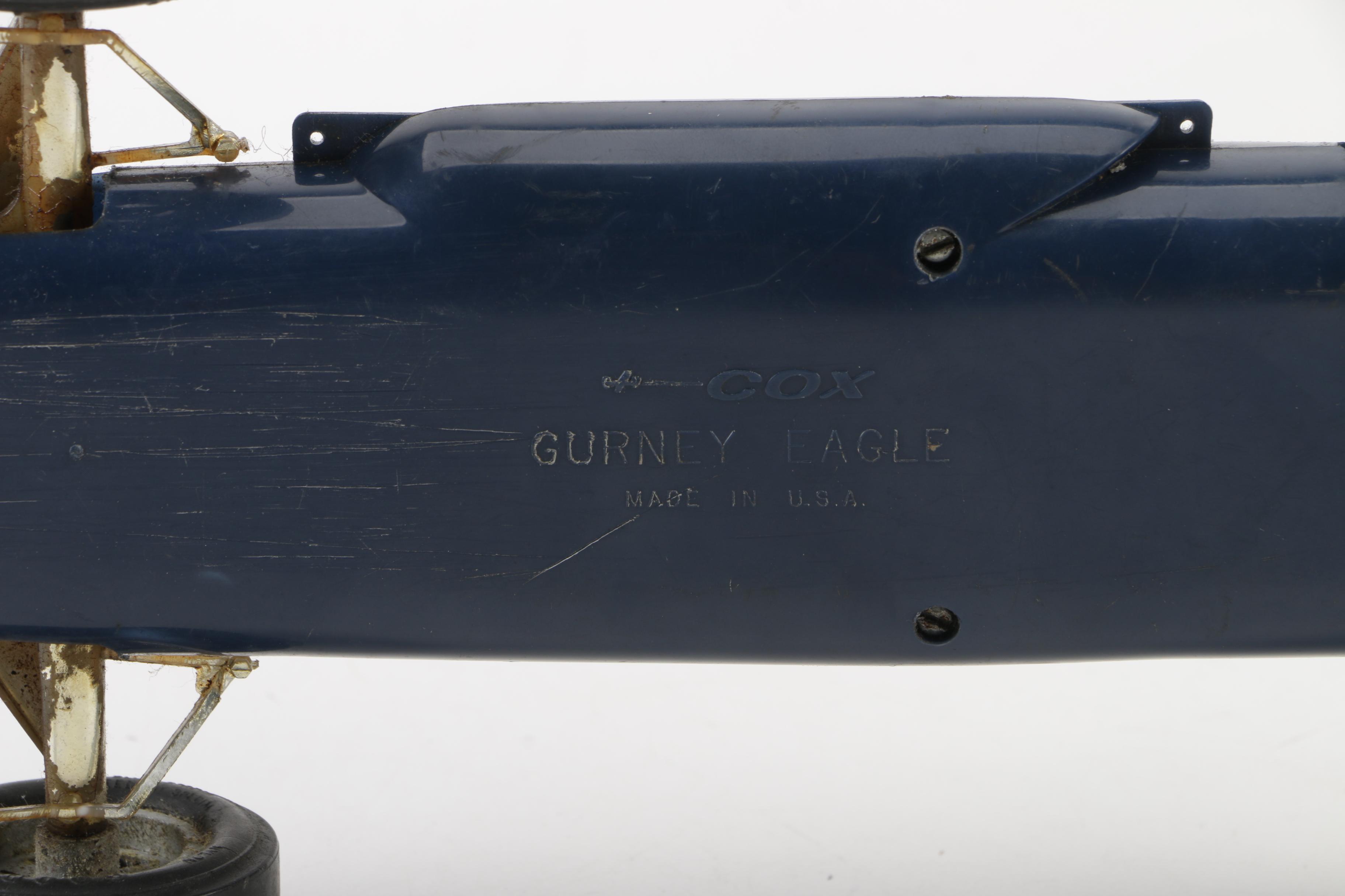 Cox Gurney Eagle Indy C/L Tether Car, Late 1960s