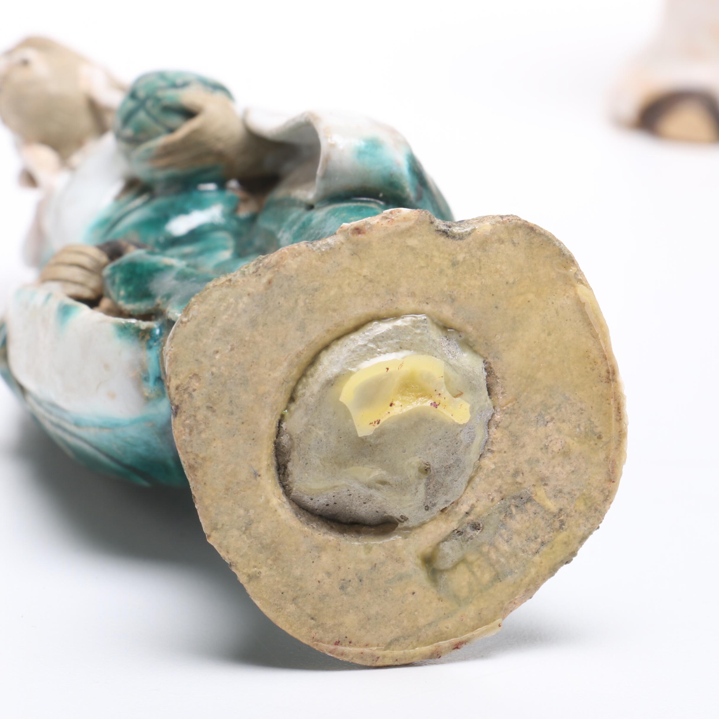 Chinese Shiwan Ware Ceramic Figurines