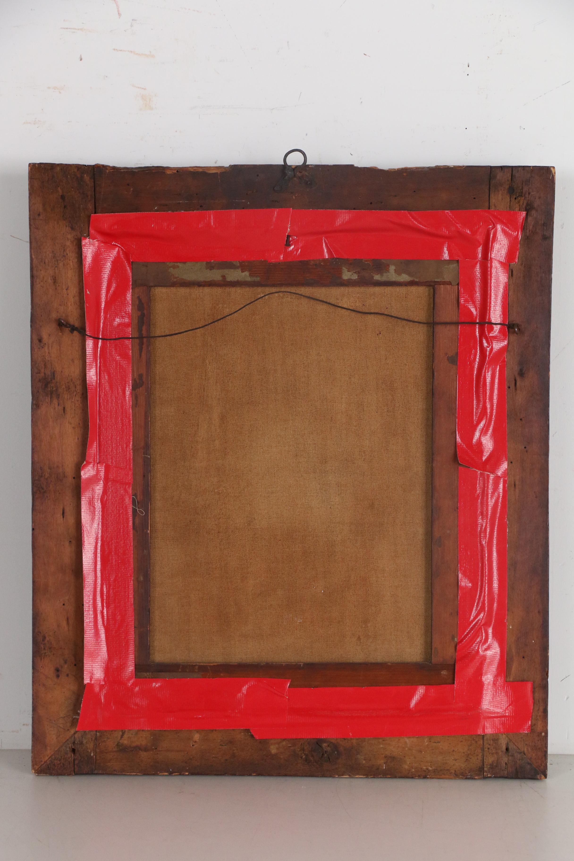 19th Century Oil Portrait of Queen Maria II of Portugal