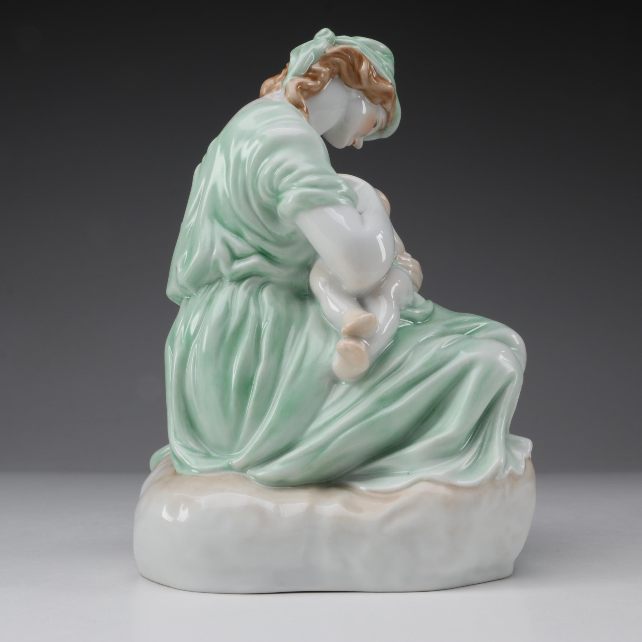 Herend "Motherhood" Porcelain Figurine
