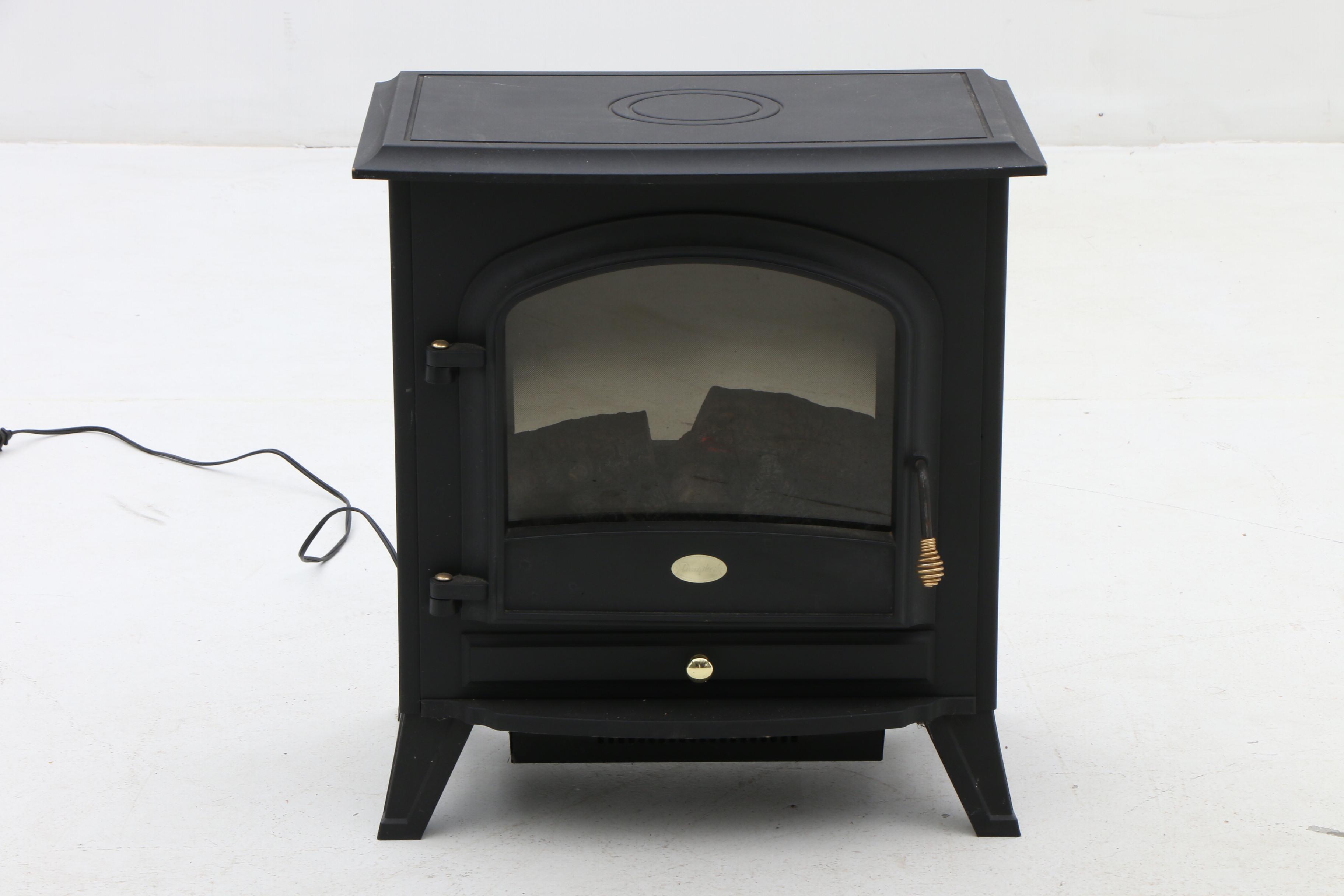 Dimplex Freestanding Electric Stove Heater in Black