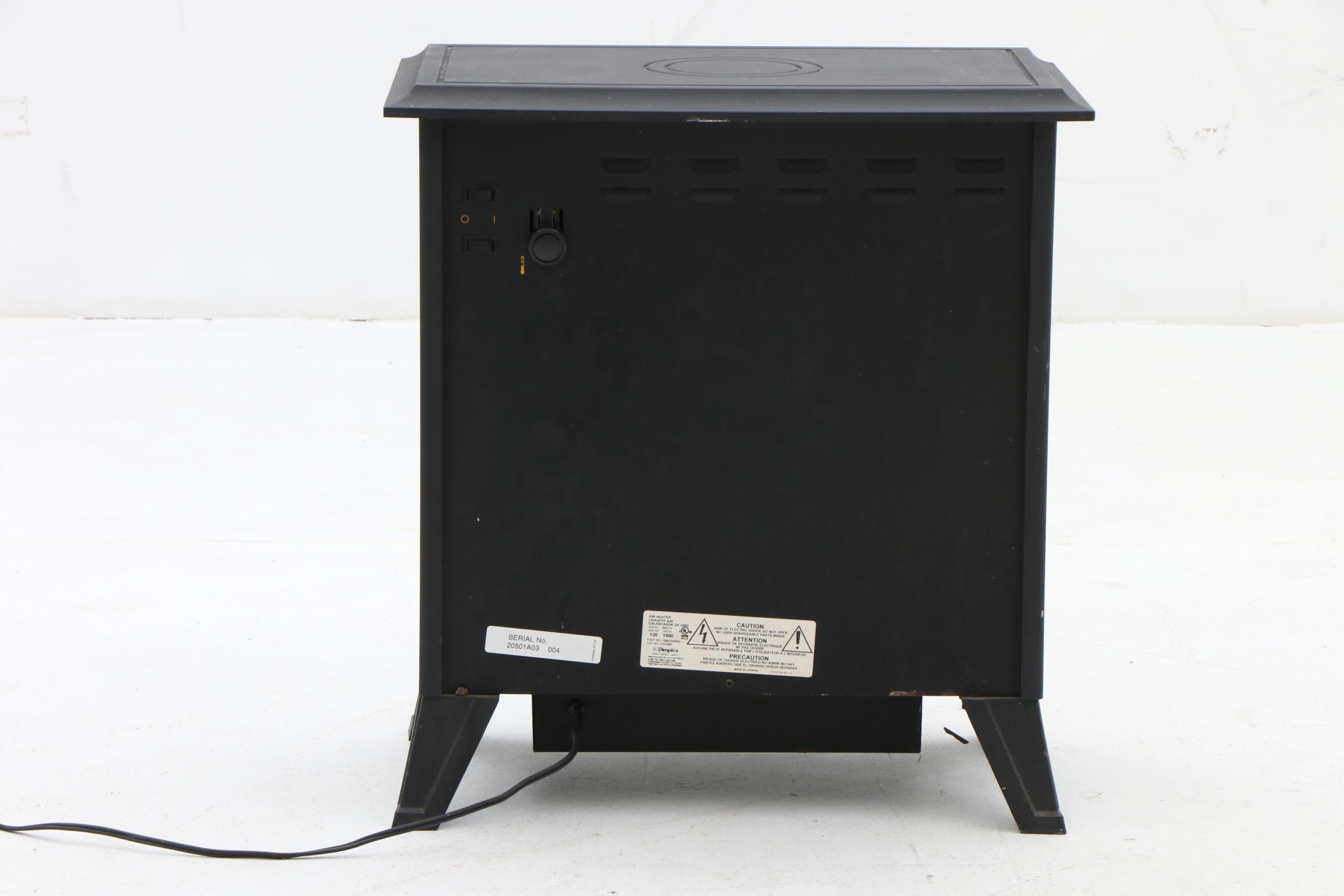 Dimplex Freestanding Electric Stove Heater in Black