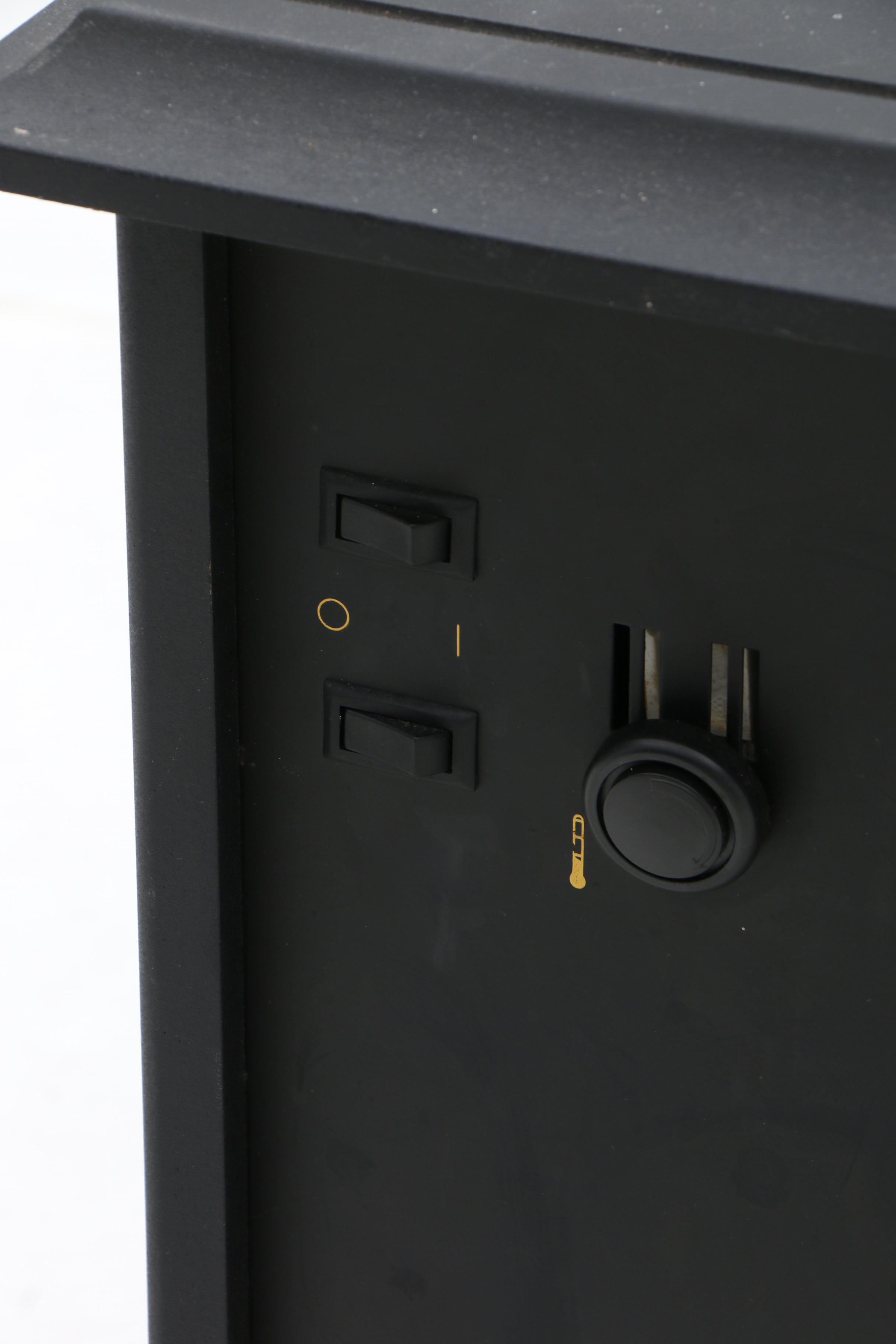 Dimplex Freestanding Electric Stove Heater in Black