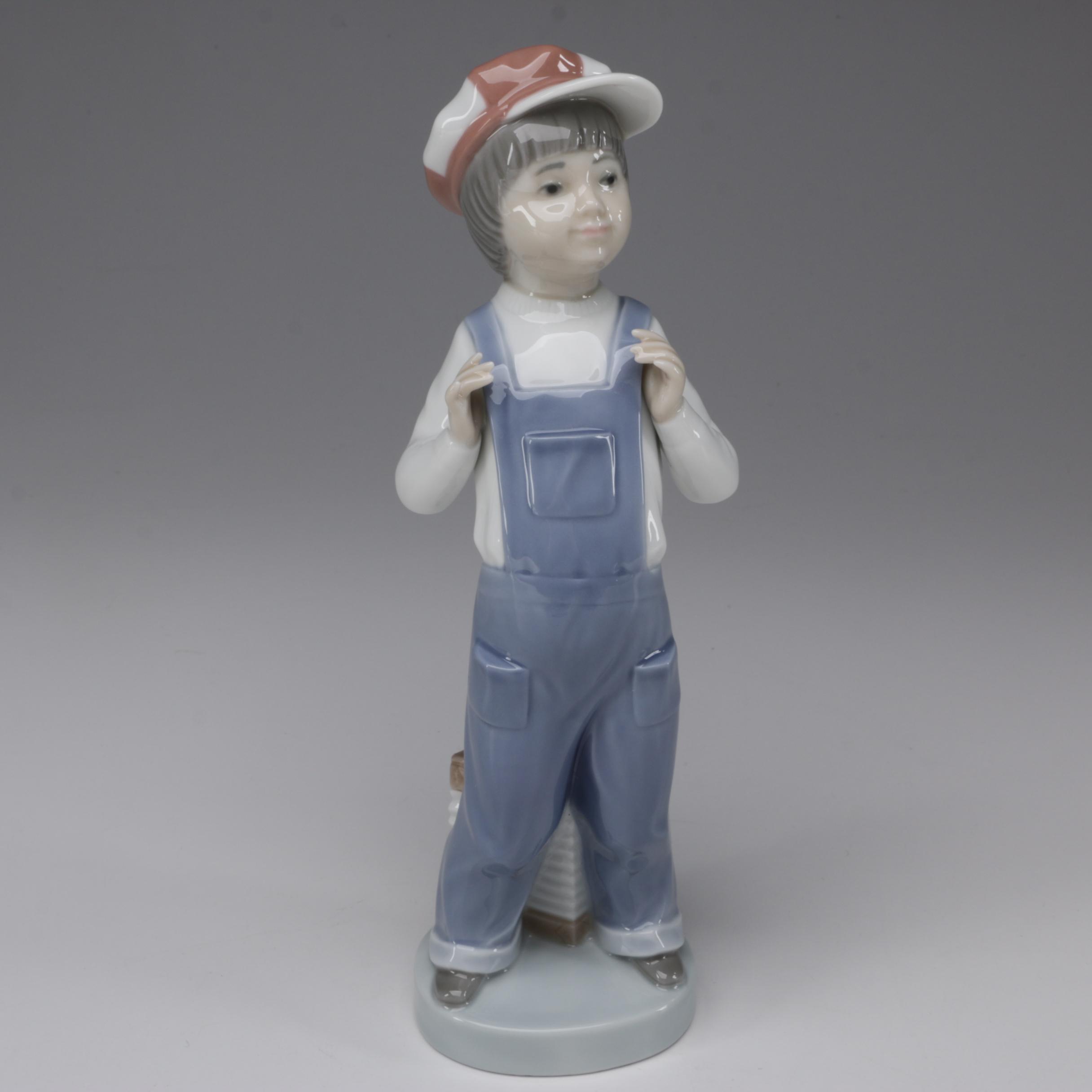 Lladró "Boy From Madrid" Porcelain Figurine Designed by Francisco Catala