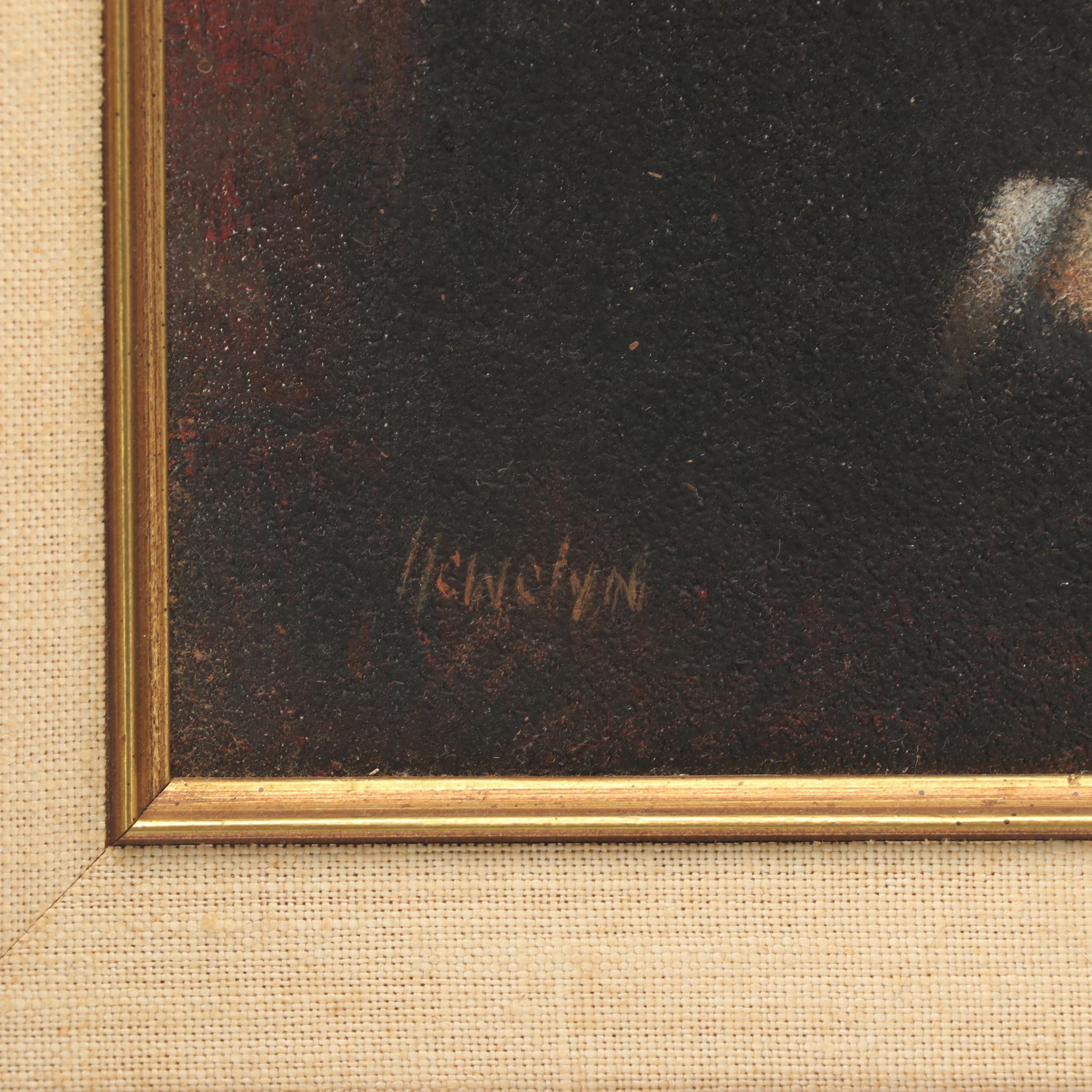 James Llewelyn Portrait Acrylic Painting