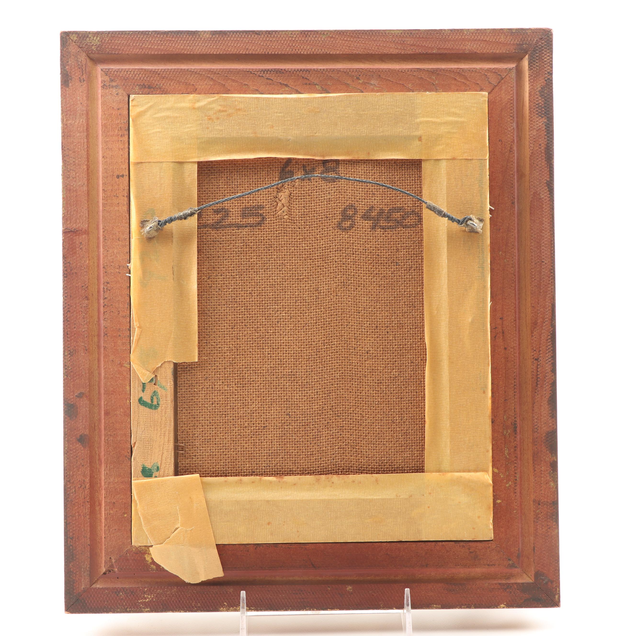 James Llewelyn Portrait Acrylic Painting