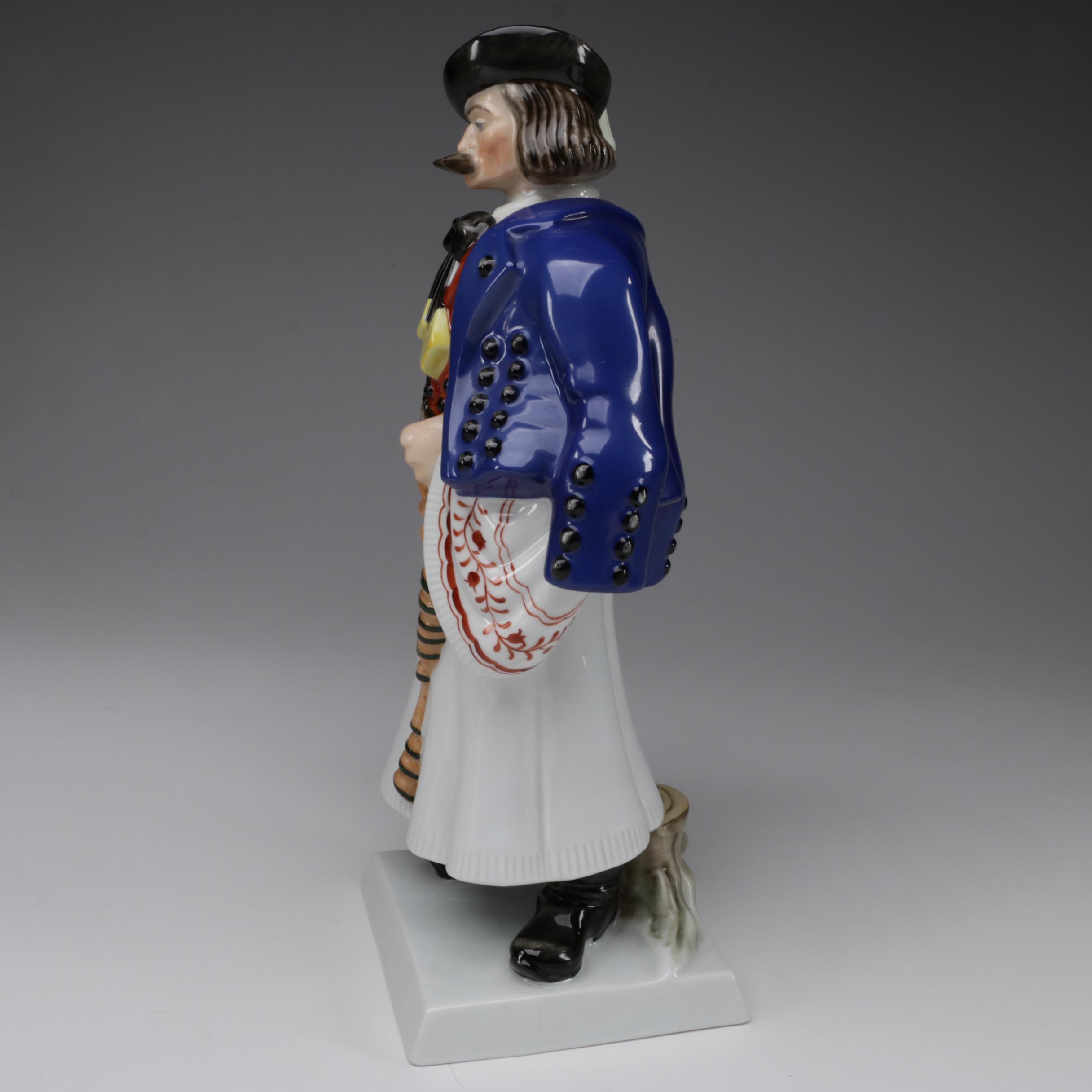 Herend "Hungarian Man" Porcelain Figurine