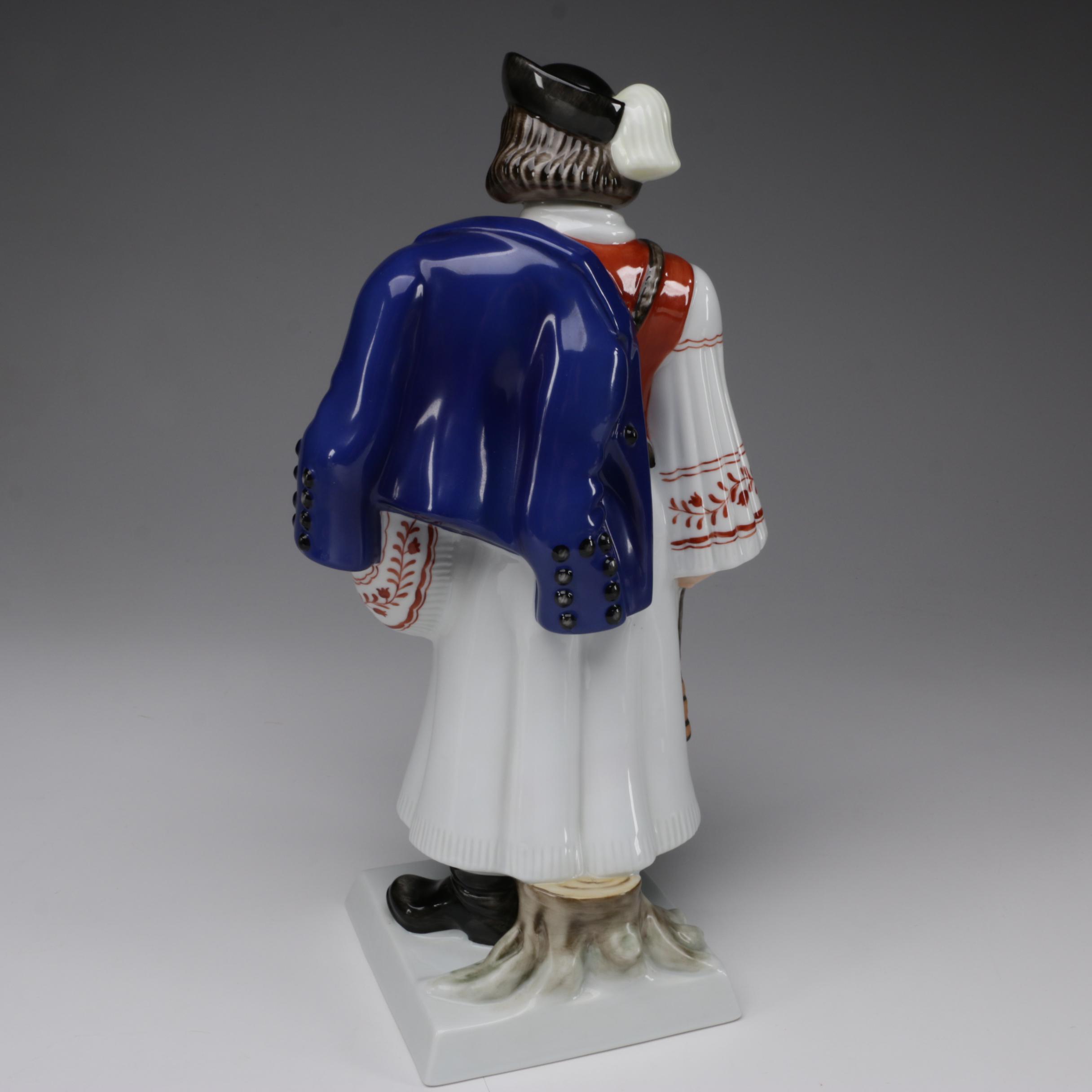 Herend "Hungarian Man" Porcelain Figurine