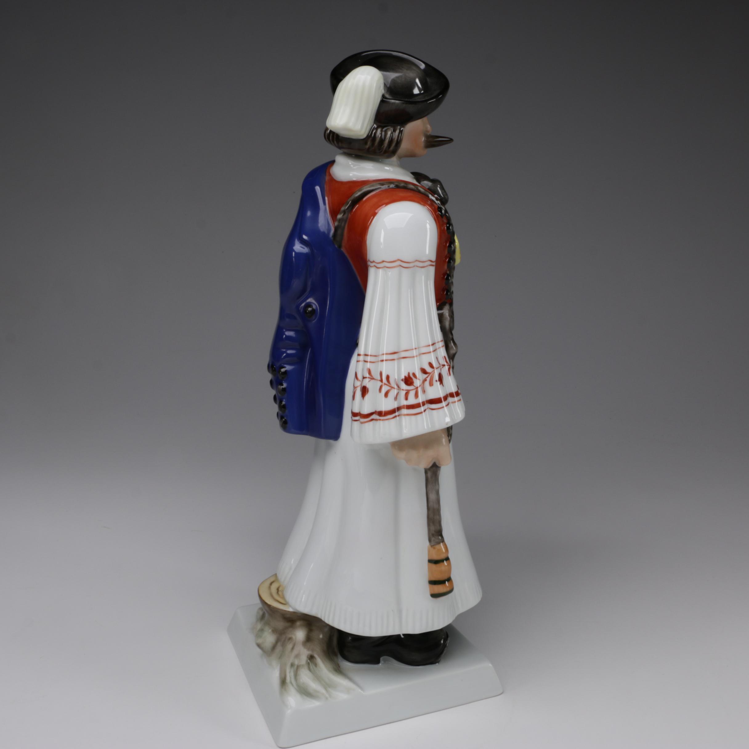 Herend "Hungarian Man" Porcelain Figurine