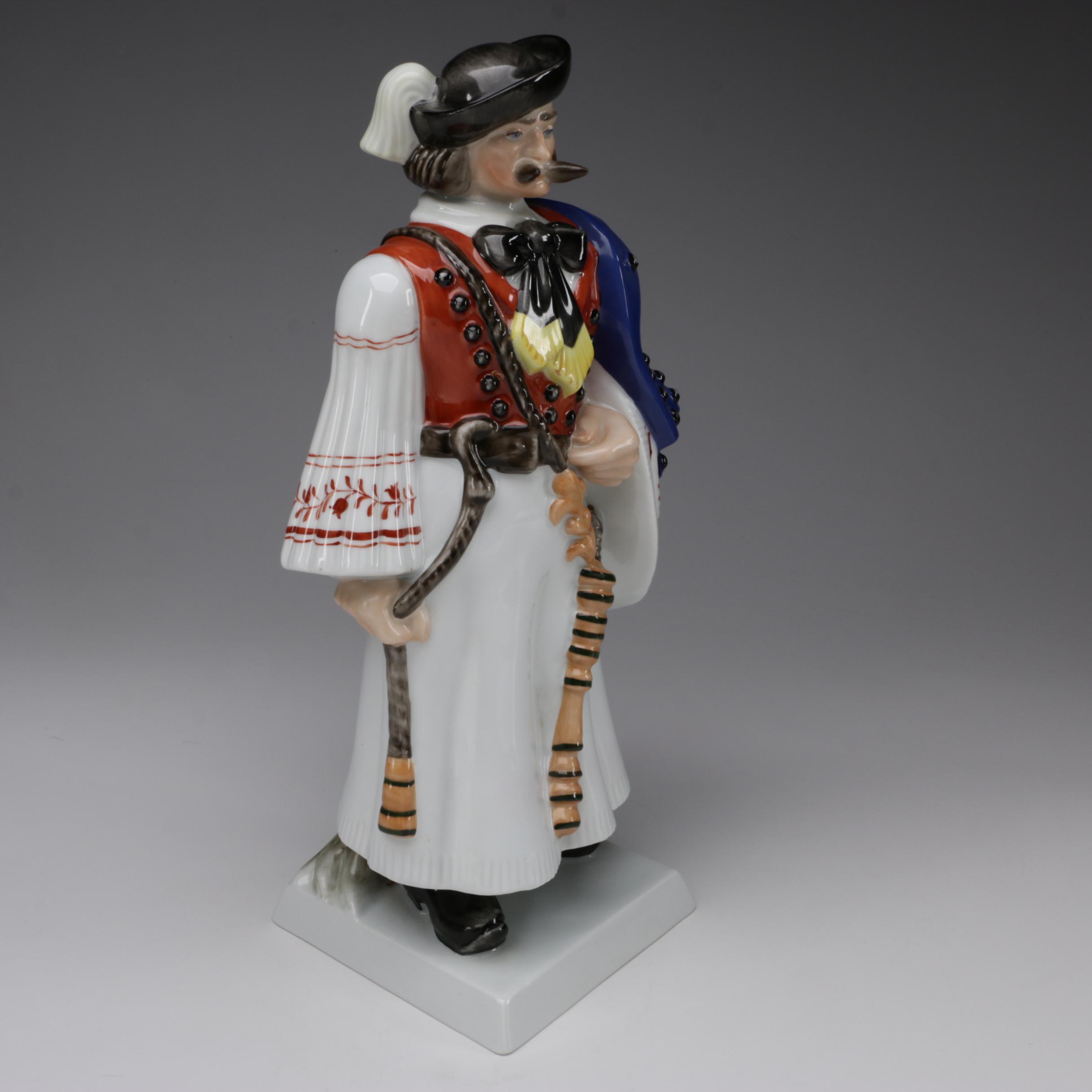 Herend "Hungarian Man" Porcelain Figurine