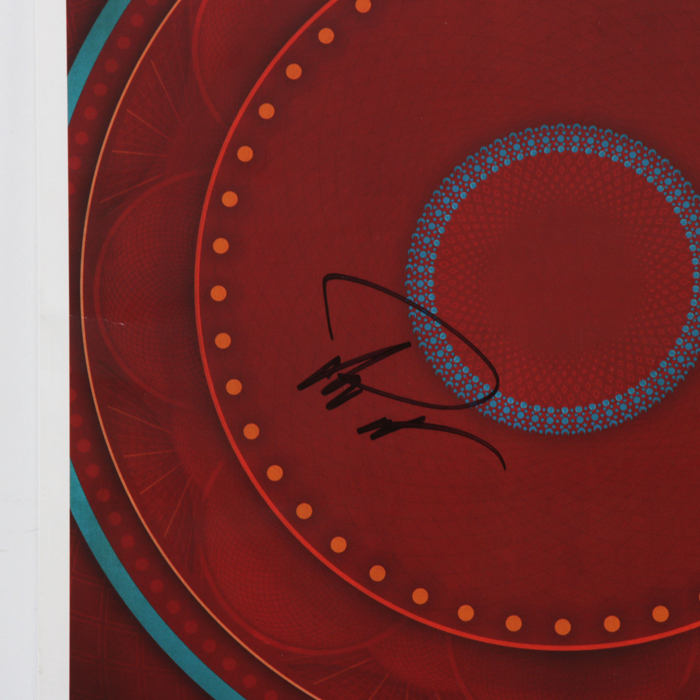 Trey Anastasio "Paper Wheels" Offset Lithograph Album Cover Artwork Sheets