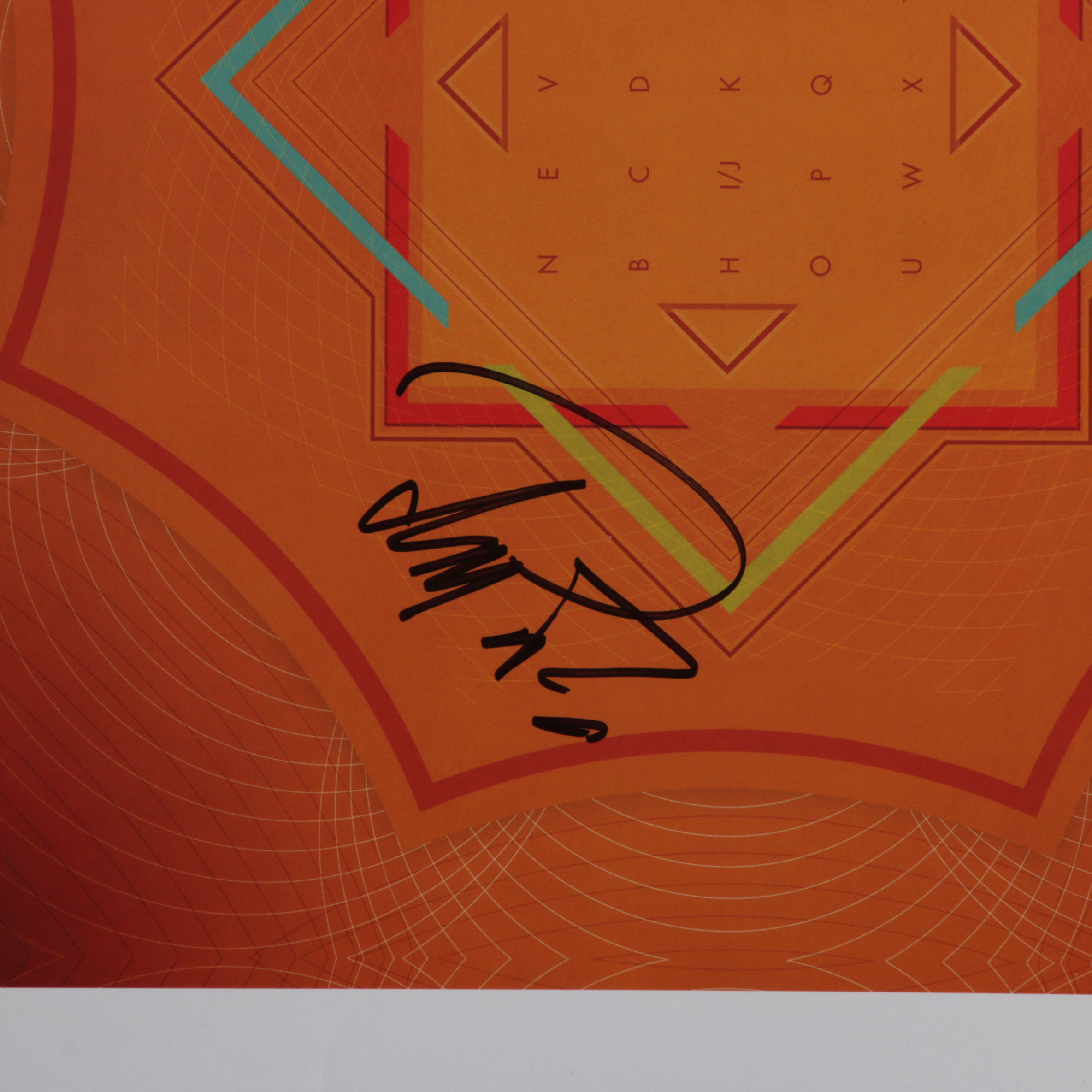 Trey Anastasio "Paper Wheels" Offset Lithograph Album Cover Artwork Sheets